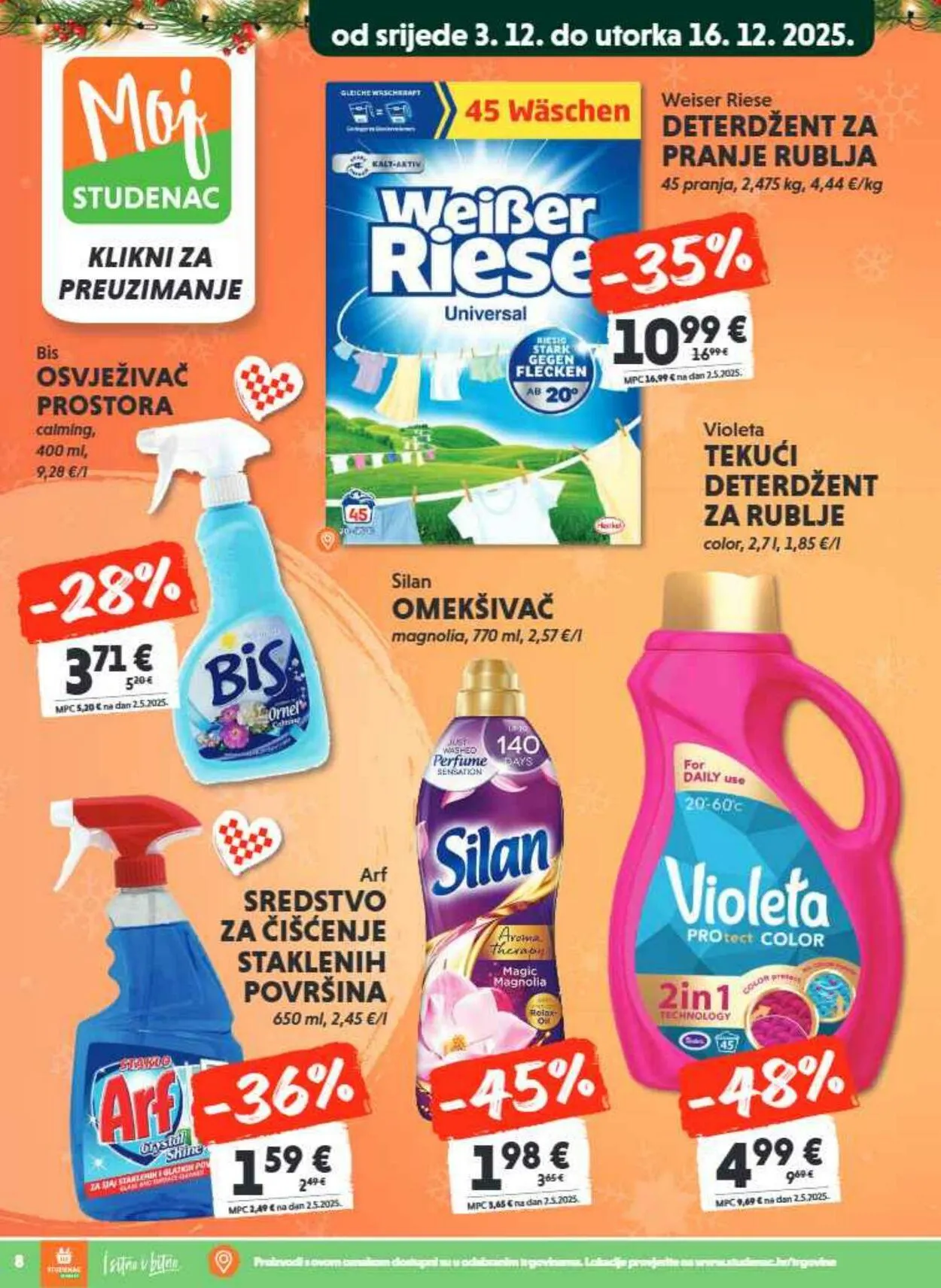 Katalog Studenac od 3. prosinca do 9. prosinca 2025. - Pregled Stranica 8