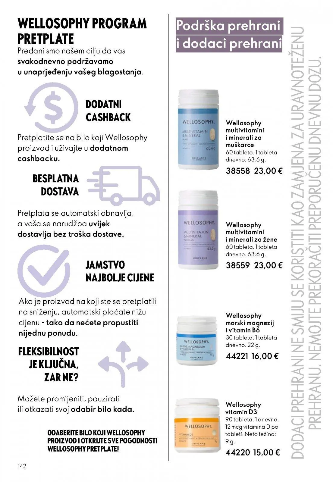 Katalog Oriflame katalog do 10.03.2026 od 21. veljače do 10. ožujka 2026. - Pregled Stranica 142