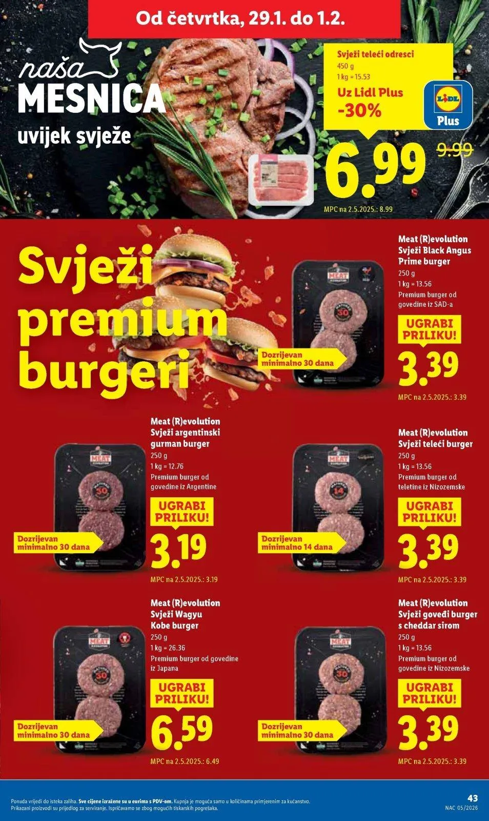 Katalog Lidl katalog do 01.02.2026 od 22. siječnja do 1. veljače 2026. - Pregled Stranica 43