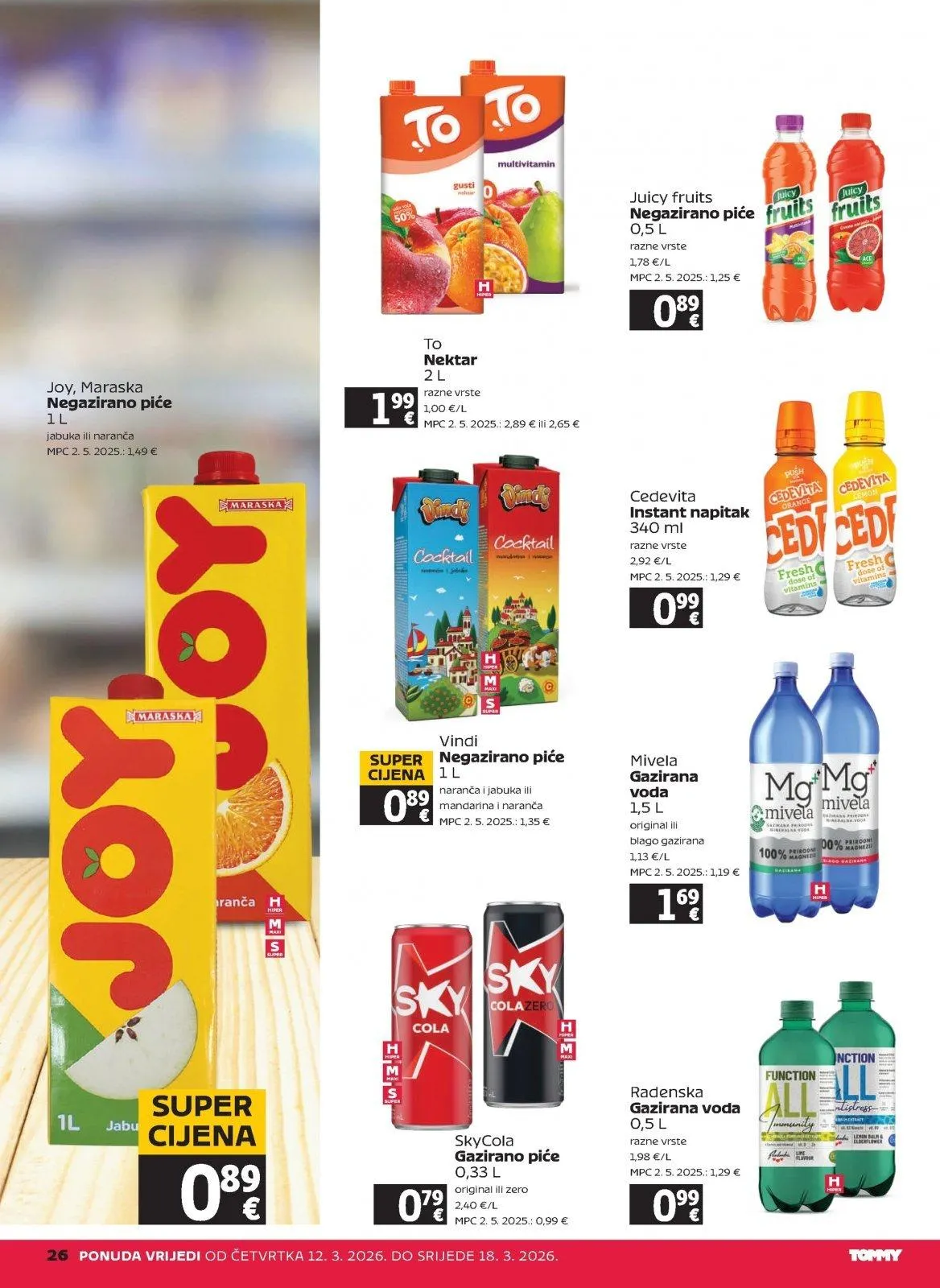 Katalog Tommy katalog do 18.03.2026 od 12. ožujka do 18. ožujka 2026. - Pregled Stranica 26