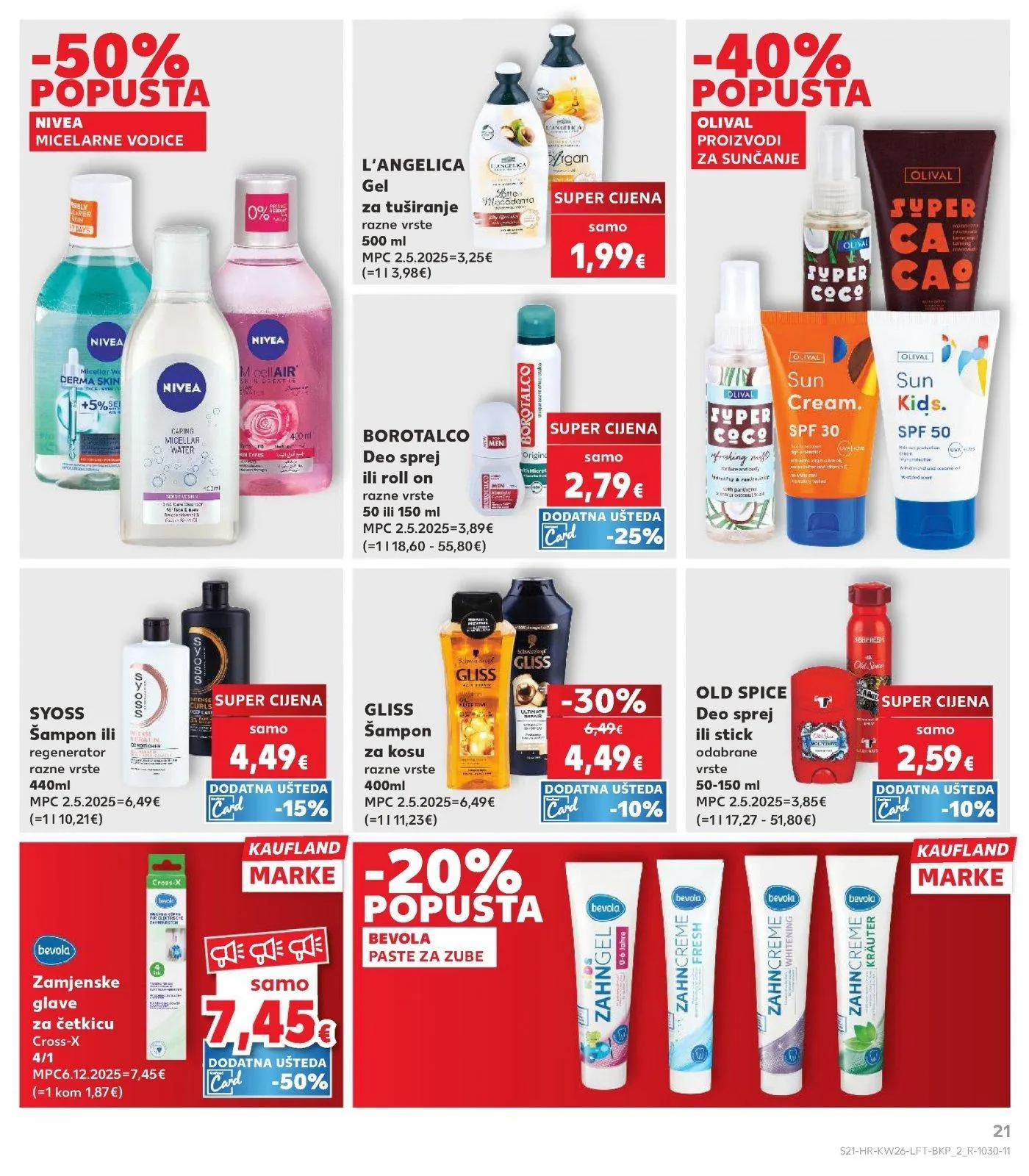 Katalog Kaufland katalog do 30.06.2026 od 25. lipnja do 30. lipnja 2026. - Pregled Stranica 21