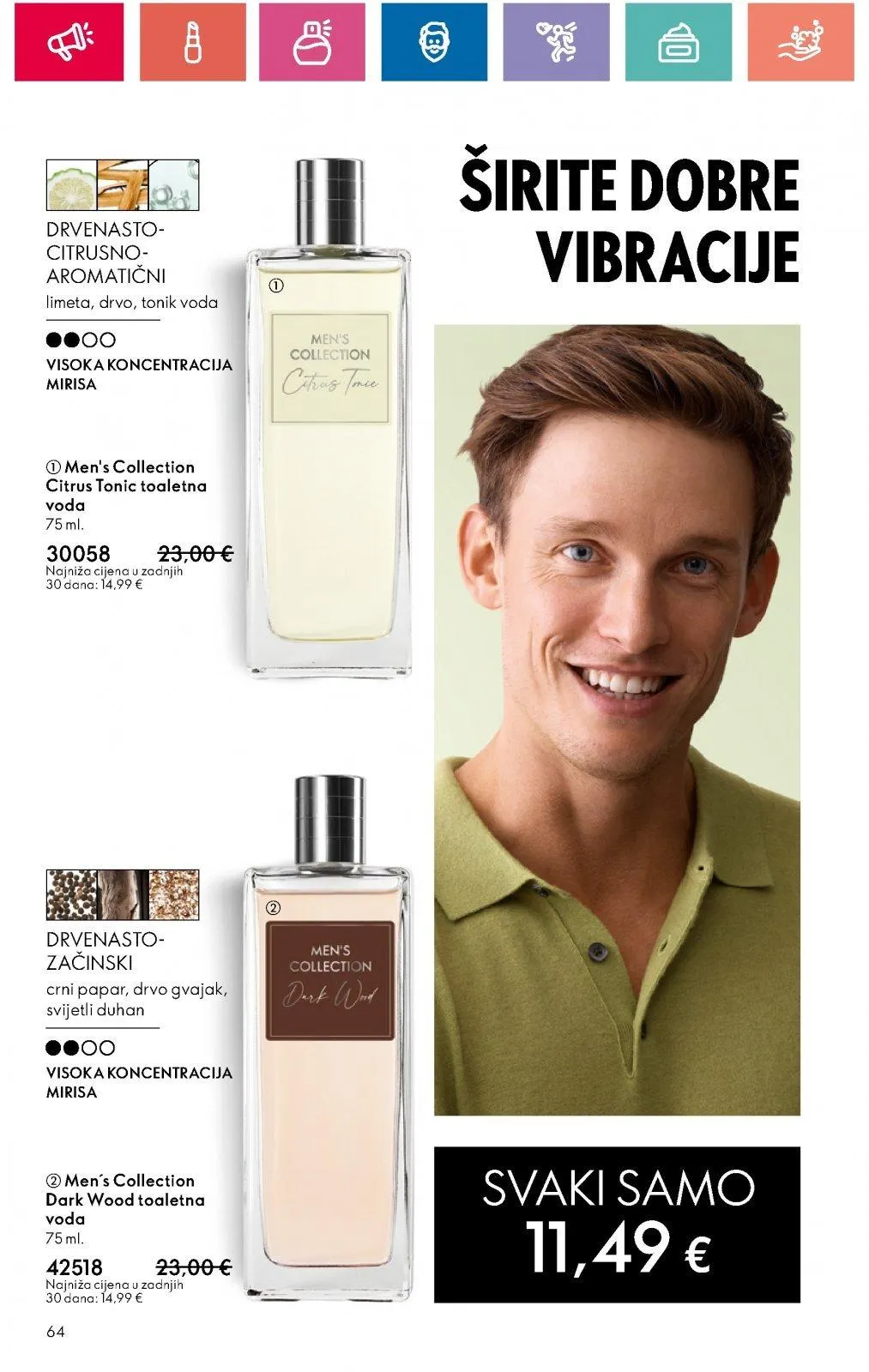 Katalog Oriflame katalog do 11.09.2024 od 29. kolovoza do 11. rujna 2024. - Pregled Stranica 64