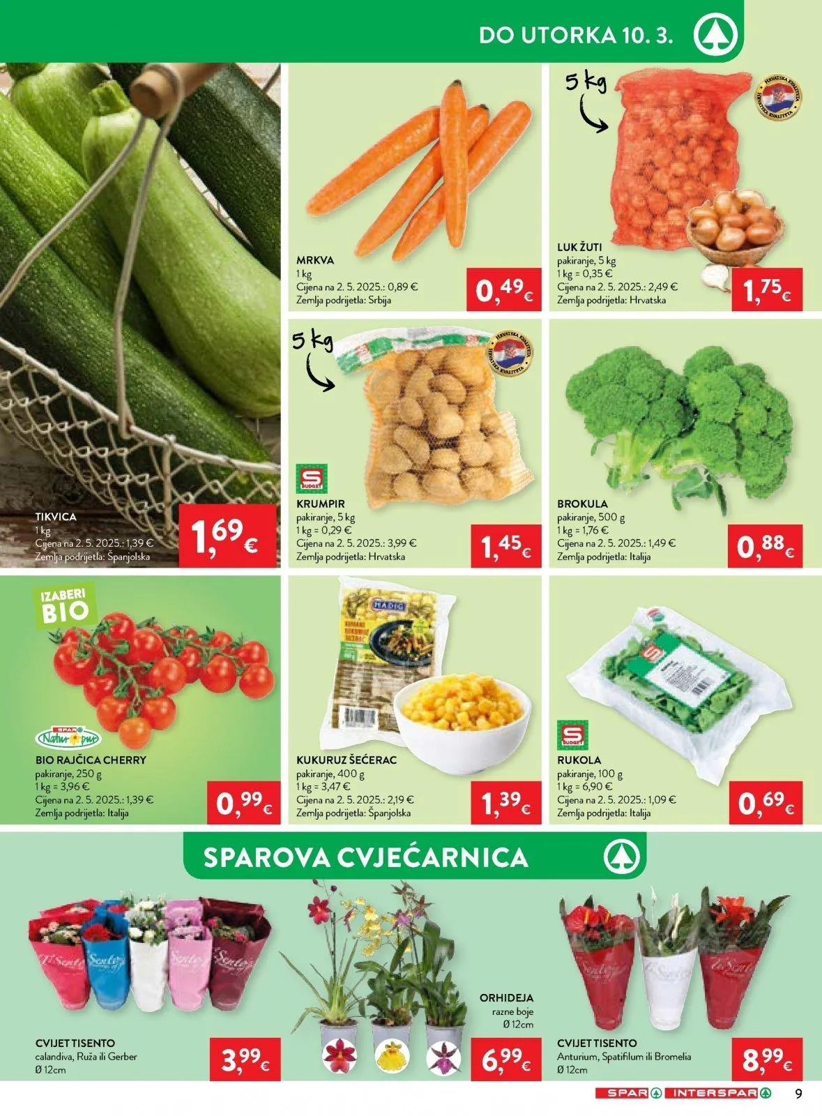 Katalog Spar katalog do 10.03.2026 od 5. ožujka do 10. ožujka 2026. - Pregled Stranica 9