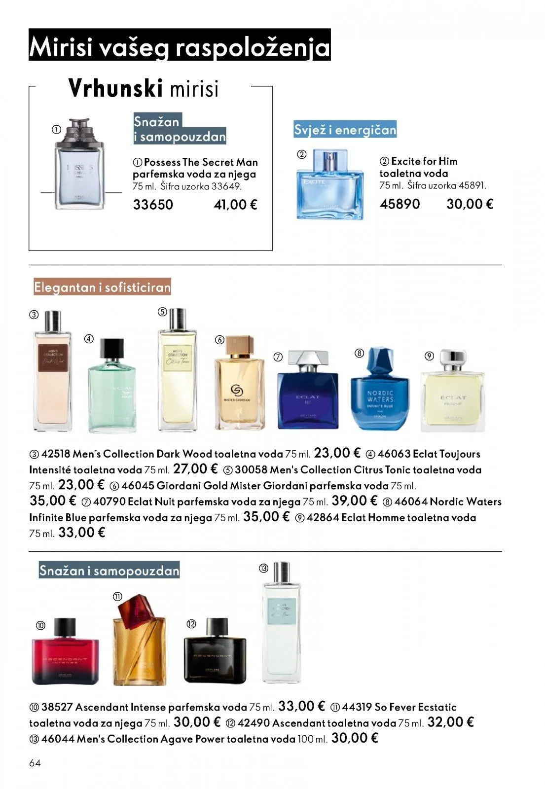 Katalog Oriflame katalog do 09.12.2025 od 3. prosinca do 9. prosinca 2025. - Pregled Stranica 64