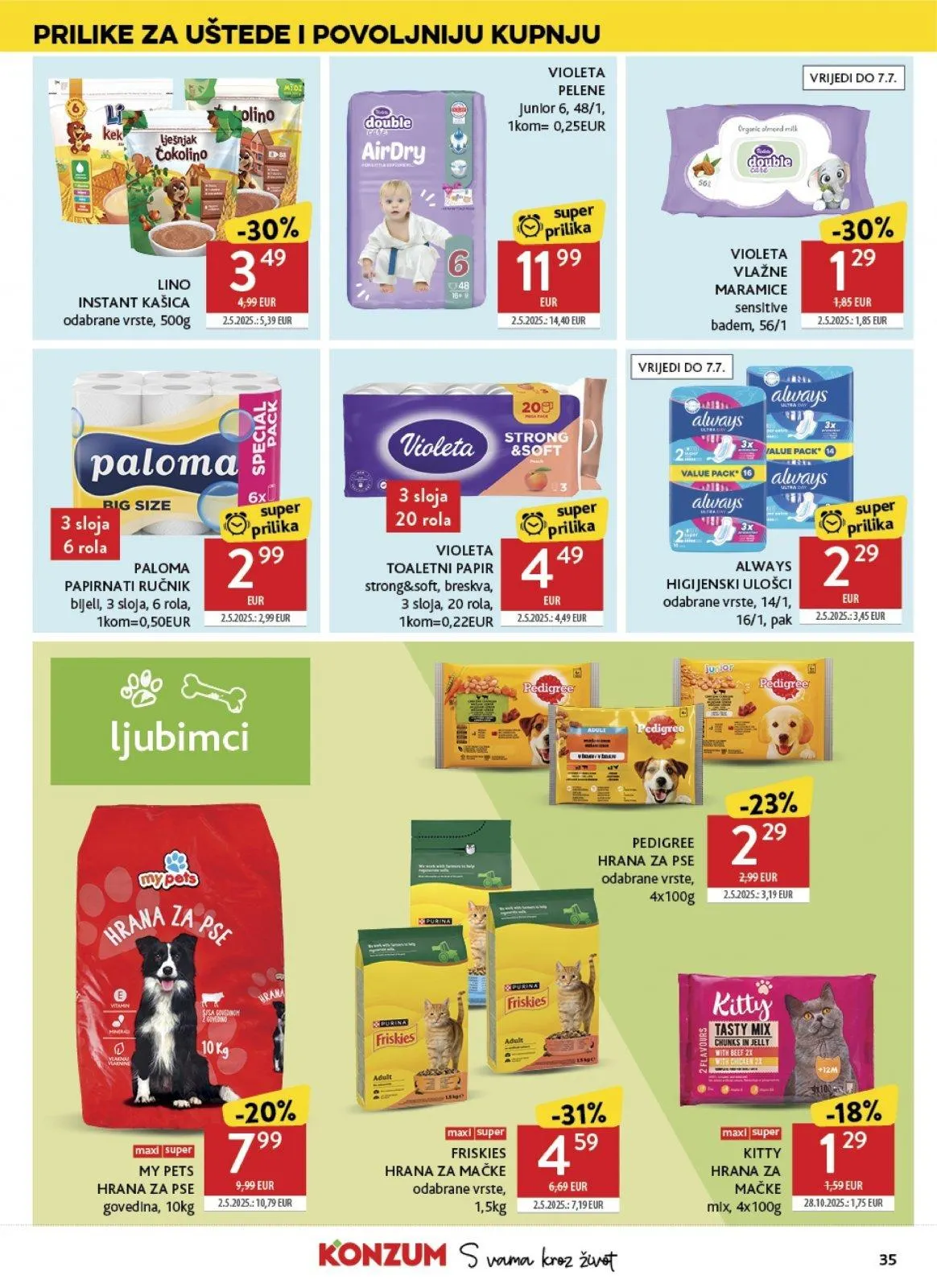 Katalog Konzum katalog do 30.06.2026 od 26. lipnja do 30. lipnja 2026. - Pregled Stranica 35