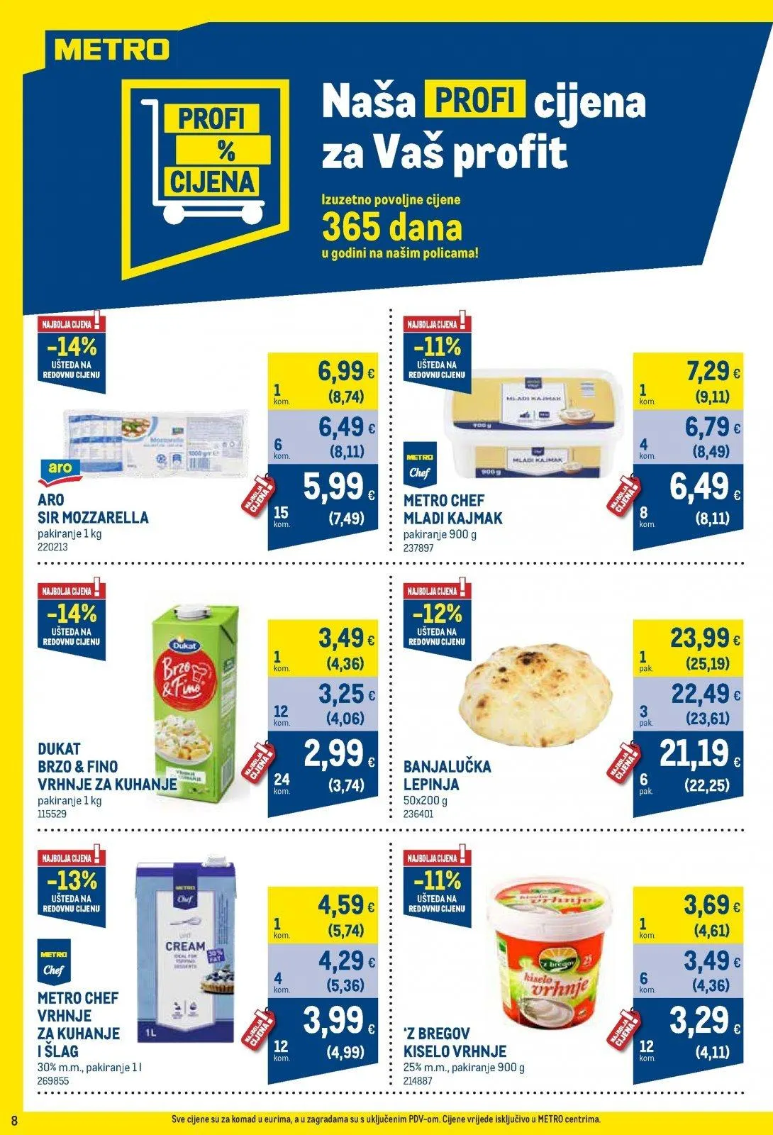 Katalog Metro katalog do 02.11.2025 od 28. listopada do 2. studenoga 2025. - Pregled Stranica 8
