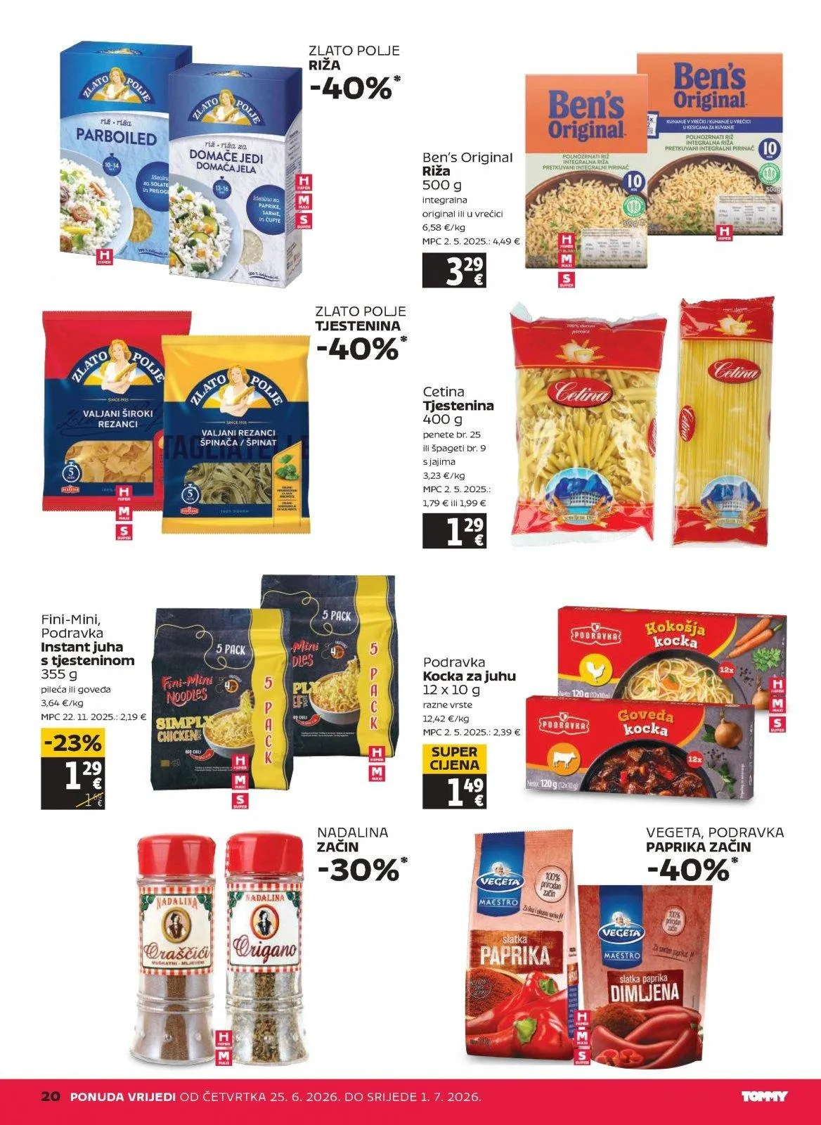 Katalog Tommy katalog do 30.06.2026 od 26. lipnja do 30. lipnja 2026. - Pregled Stranica 20