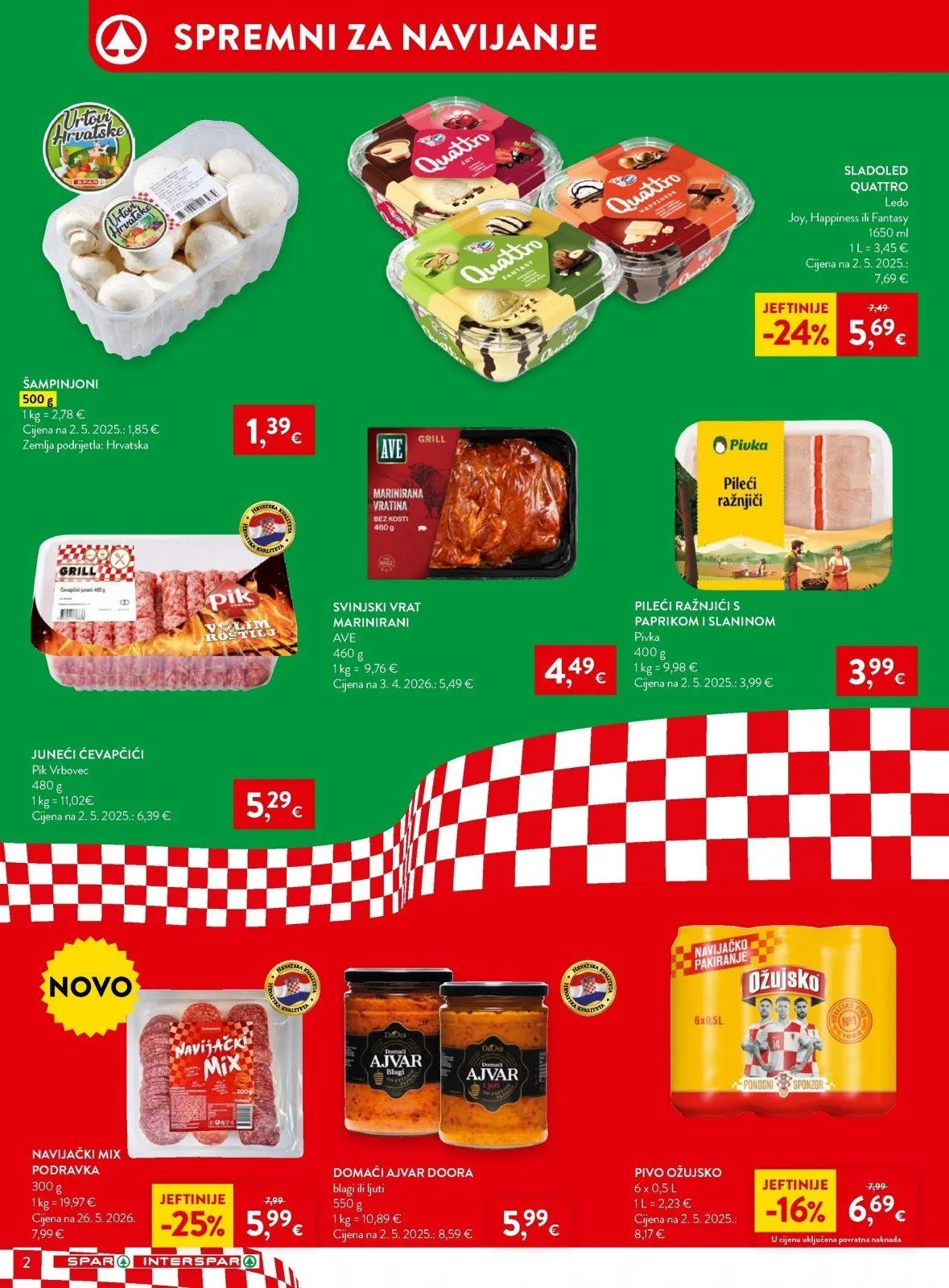 Katalog Interspar katalog do 30.06.2026 od 25. lipnja do 30. lipnja 2026. - Pregled Stranica 2