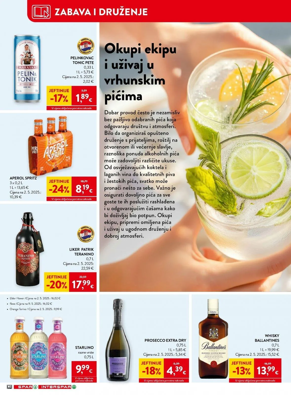 Katalog Interspar katalog do 23.06.2026 od 17. lipnja do 23. lipnja 2026. - Pregled Stranica 26