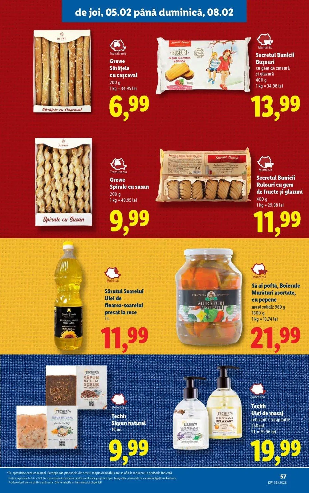 Katalog Lidl katalog do 08.02.2026 od 29. siječnja do 8. veljače 2026. - Pregled Stranica 57