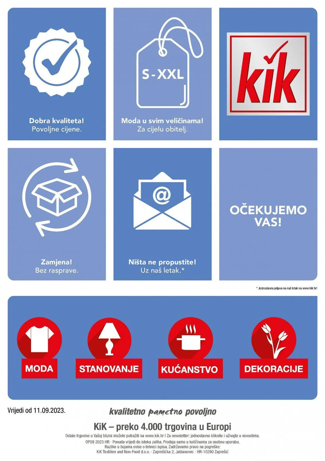 Katalog KiK katalog do 17.09.2023 od 8. rujna do 17. rujna 2023. - Pregled Stranica 15