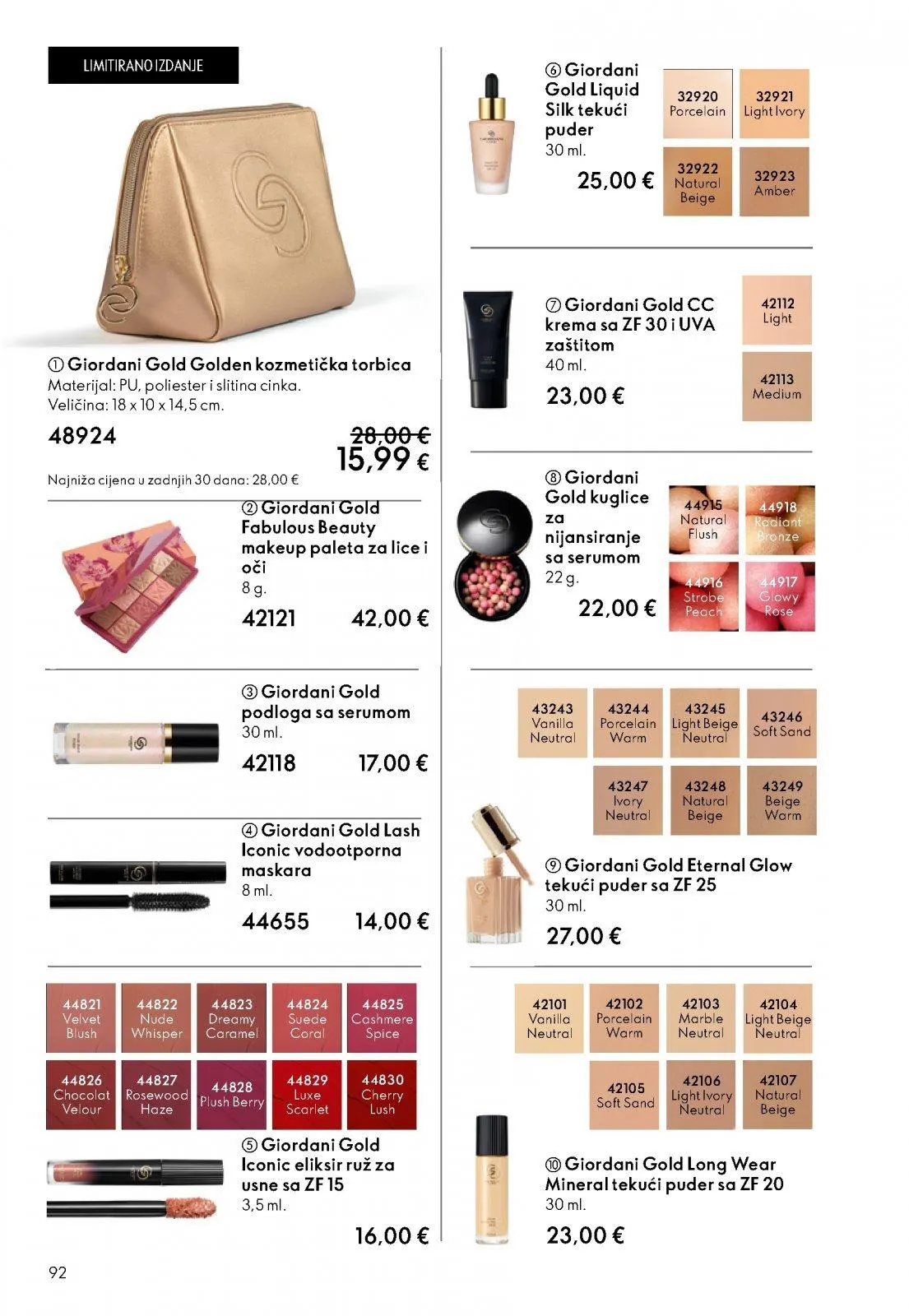 Katalog Oriflame katalog do 02.06.2026 od 13. svibnja do 2. lipnja 2026. - Pregled Stranica 92