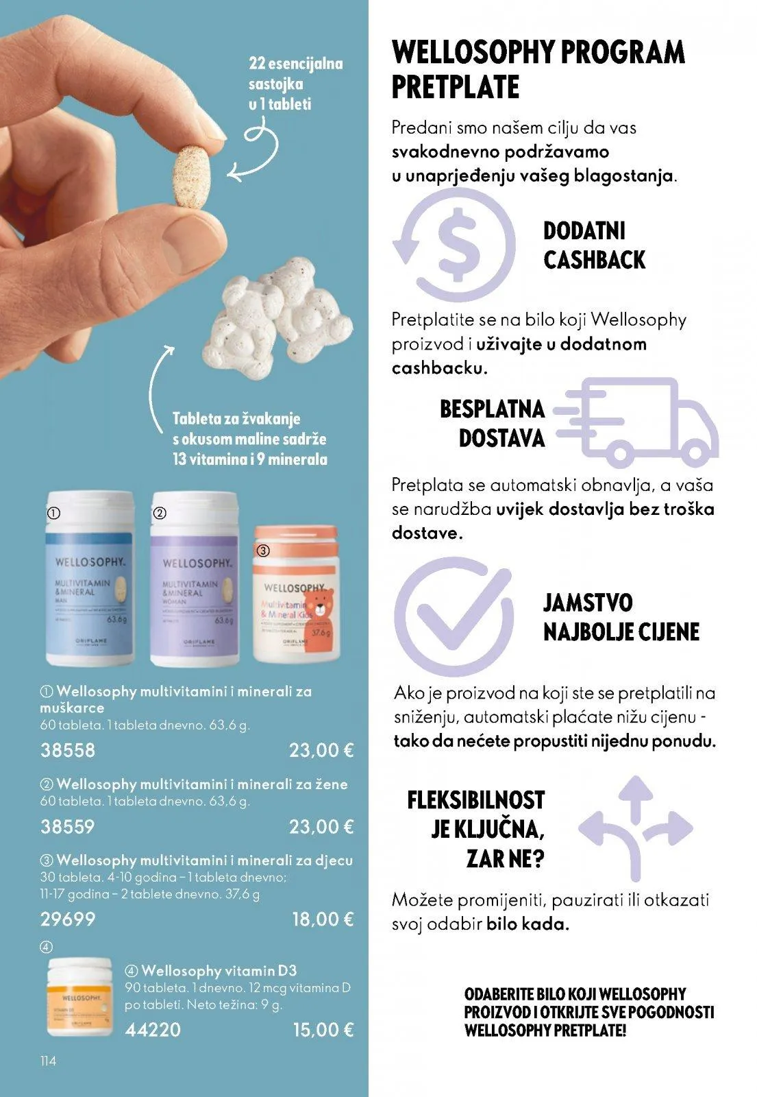 Katalog Oriflame katalog do 27.01.2026 od 6. siječnja do 27. siječnja 2026. - Pregled Stranica 114