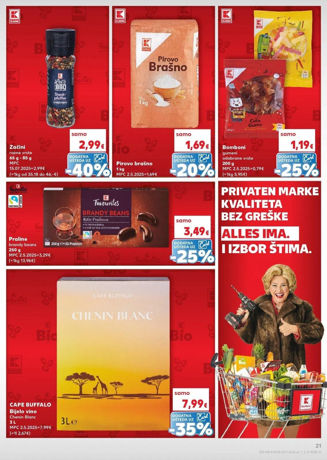 Katalog Kaufland katalog do 24.02.2026 od 19. veljače do 24. veljače 2026. - Pregled Stranica 21