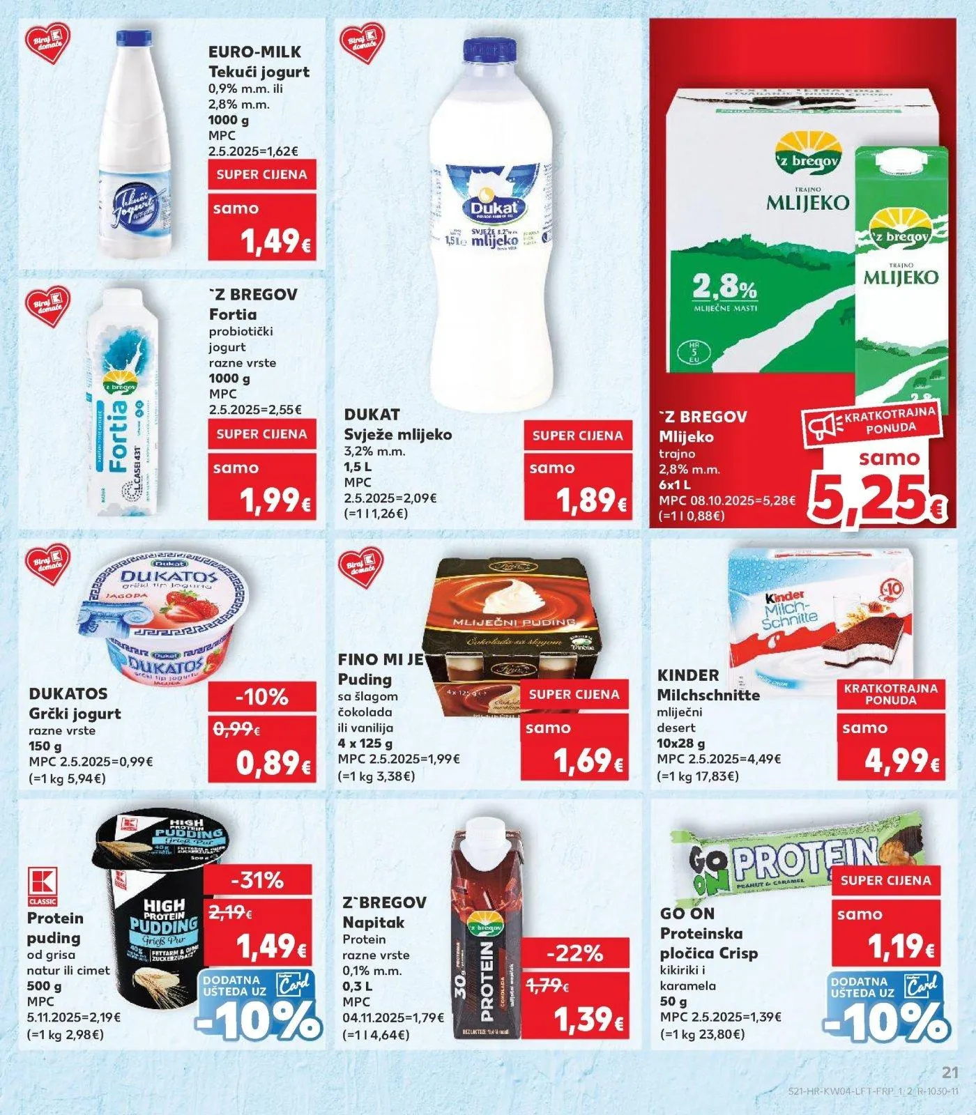 Katalog Kaufland katalog do 27.01.2026 od 21. siječnja do 27. siječnja 2026. - Pregled Stranica 21
