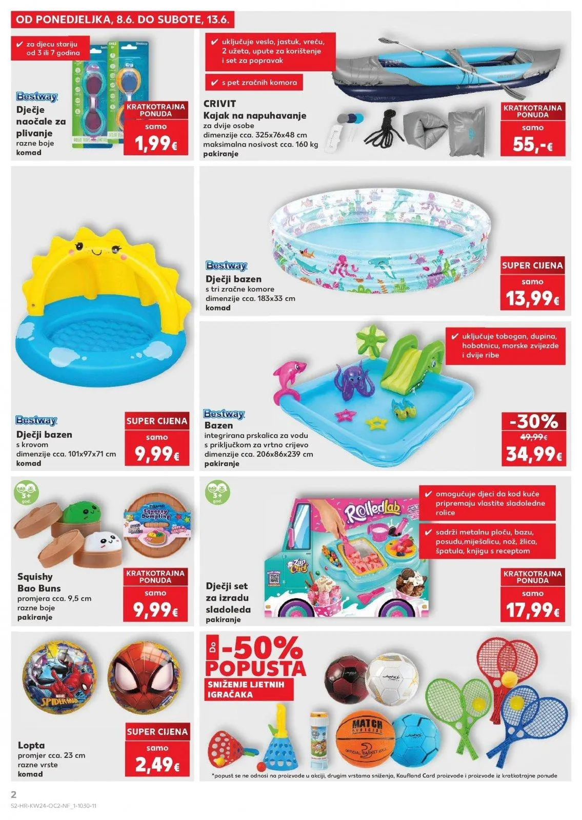 Katalog Kaufland katalog do 16.06.2026 od 10. lipnja do 16. lipnja 2026. - Pregled Stranica 2