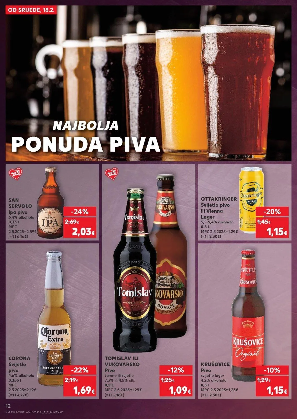 Katalog Kaufland katalog do 24.02.2026 od 19. veljače do 24. veljače 2026. - Pregled Stranica 12