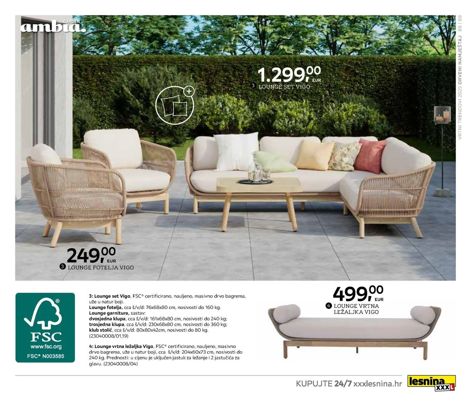 Katalog Lesnina katalog do 31.10.2025 od 28. listopada do 31. listopada 2025. - Pregled Stranica 89