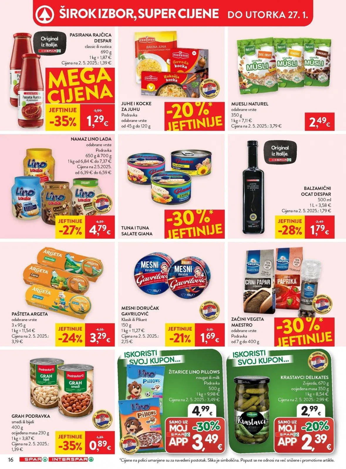 Katalog Interspar katalog do 27.01.2026 od 21. siječnja do 27. siječnja 2026. - Pregled Stranica 19