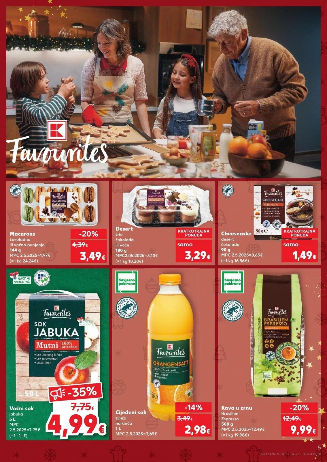 Katalog Kaufland katalog do 16.12.2025 od 10. prosinca do 16. prosinca 2025. - Pregled Stranica 5
