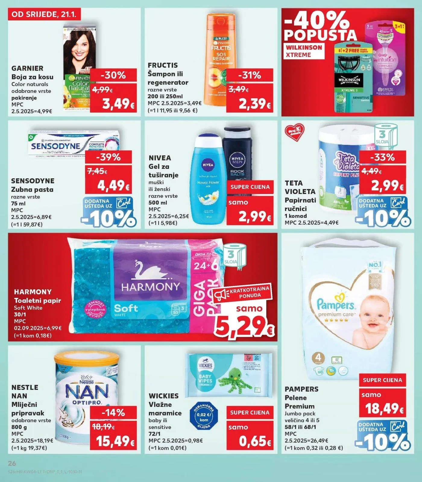 Katalog Kaufland katalog do 27.01.2026 od 21. siječnja do 27. siječnja 2026. - Pregled Stranica 26