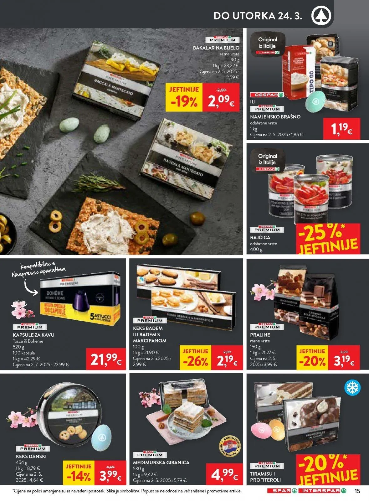 Katalog Spar katalog do 24.03.2026 od 19. ožujka do 24. ožujka 2026. - Pregled Stranica 15