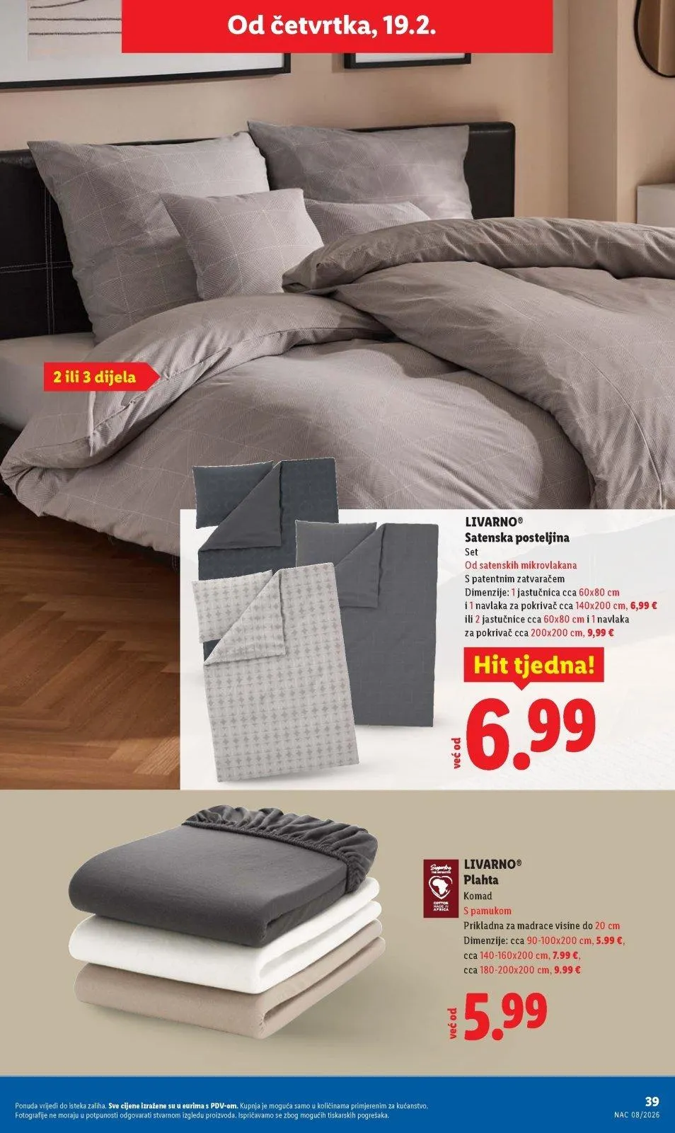 Katalog Lidl katalog do 21.02.2026 od 12. veljače do 21. veljače 2026. - Pregled Stranica 39