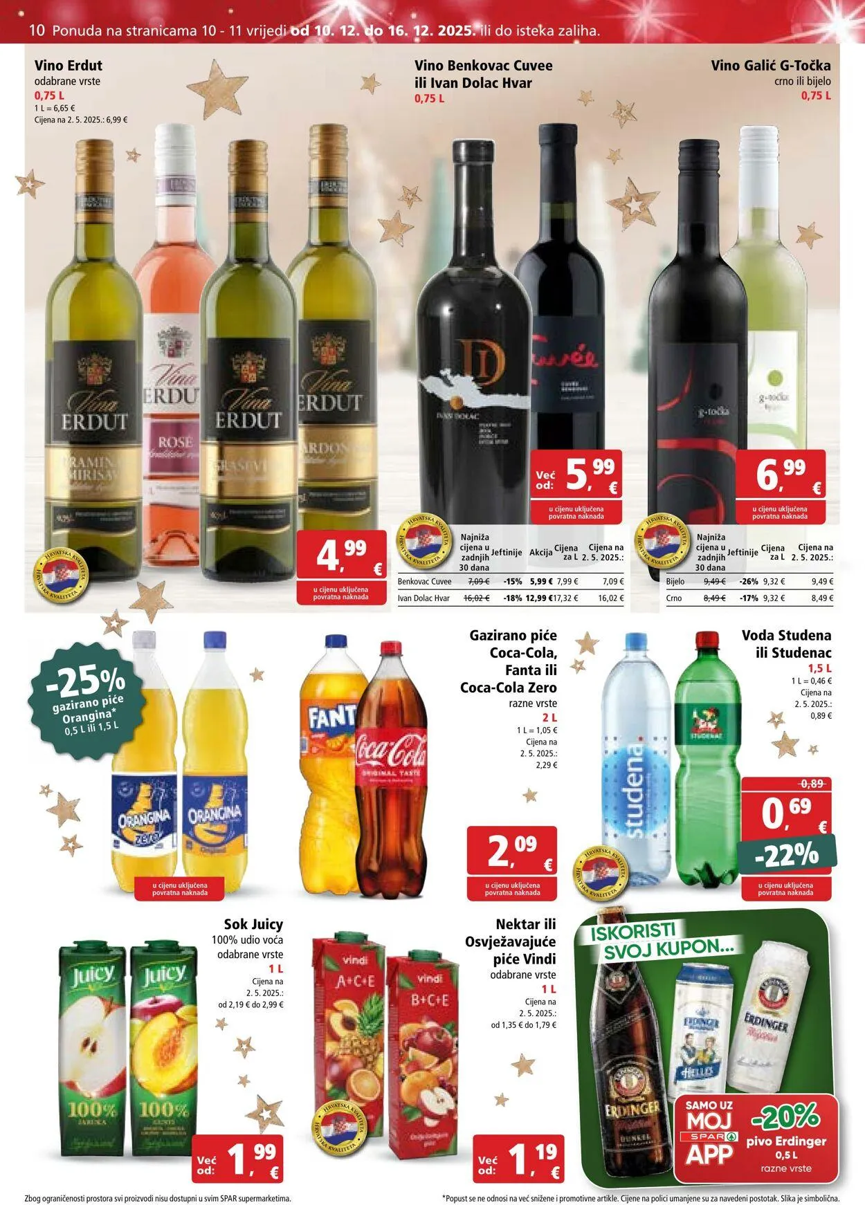 Katalog Spar od 10. prosinca do 16. prosinca 2025. - Pregled Stranica 10
