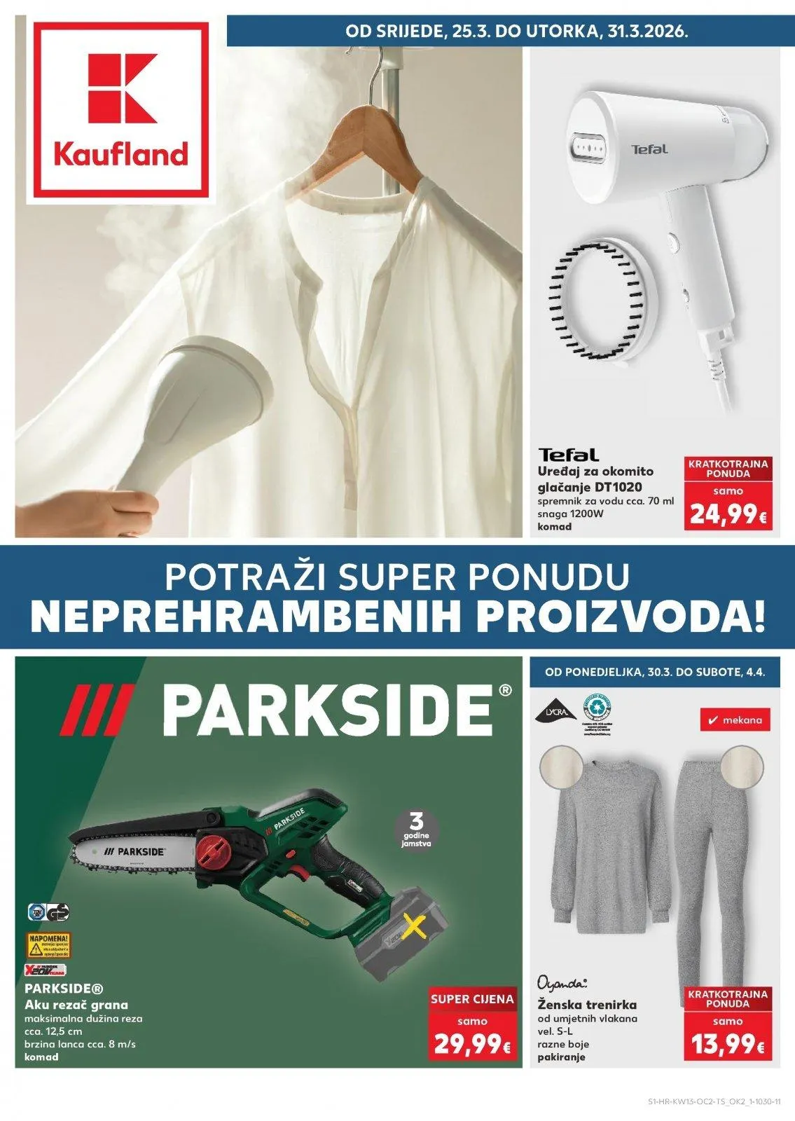 Katalog Kaufland katalog do 31.03.2026 od 26. ožujka do 31. ožujka 2026. - Pregled Stranica 1