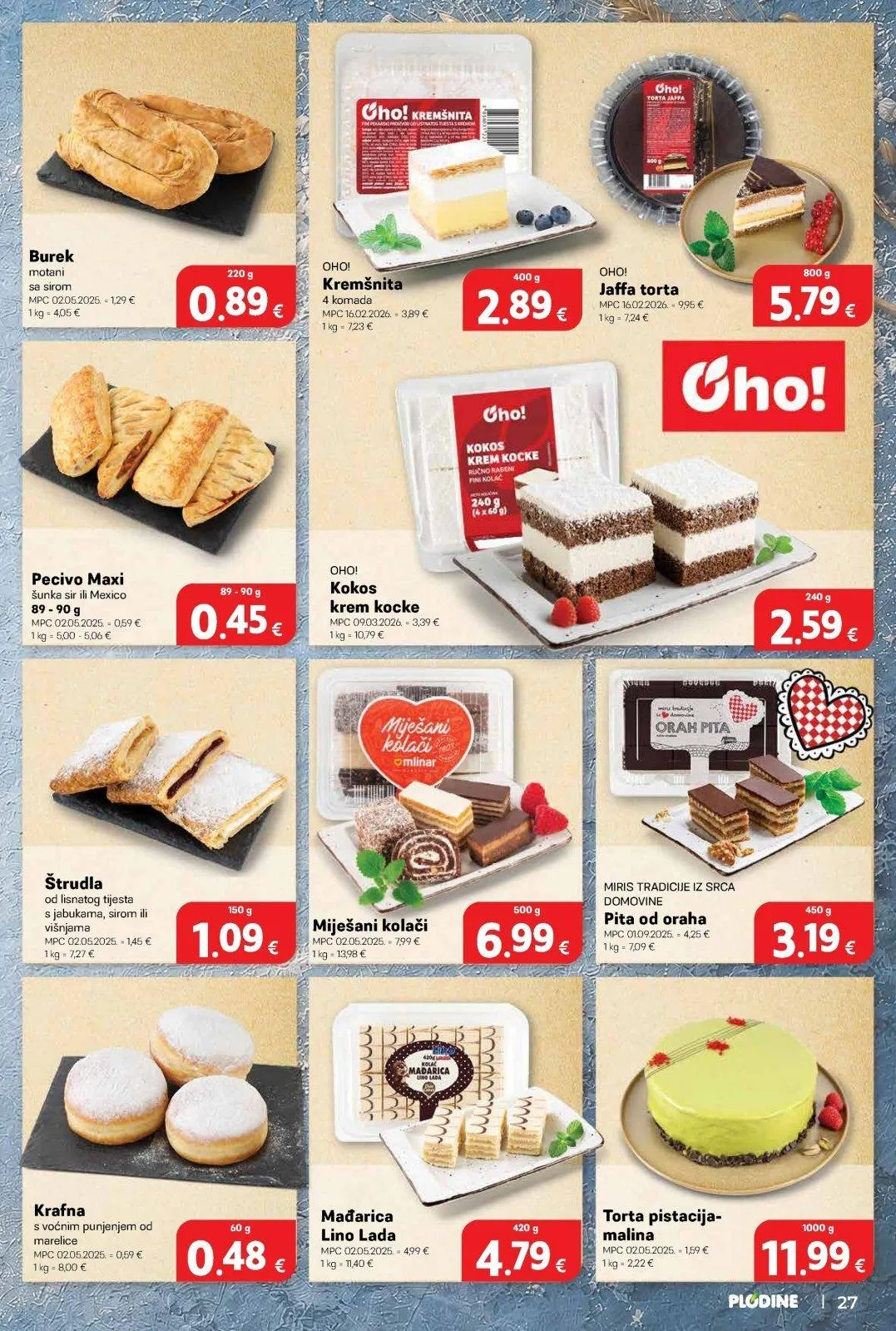 Katalog Plodine katalog do 23.06.2026 od 17. lipnja do 23. lipnja 2026. - Pregled Stranica 27