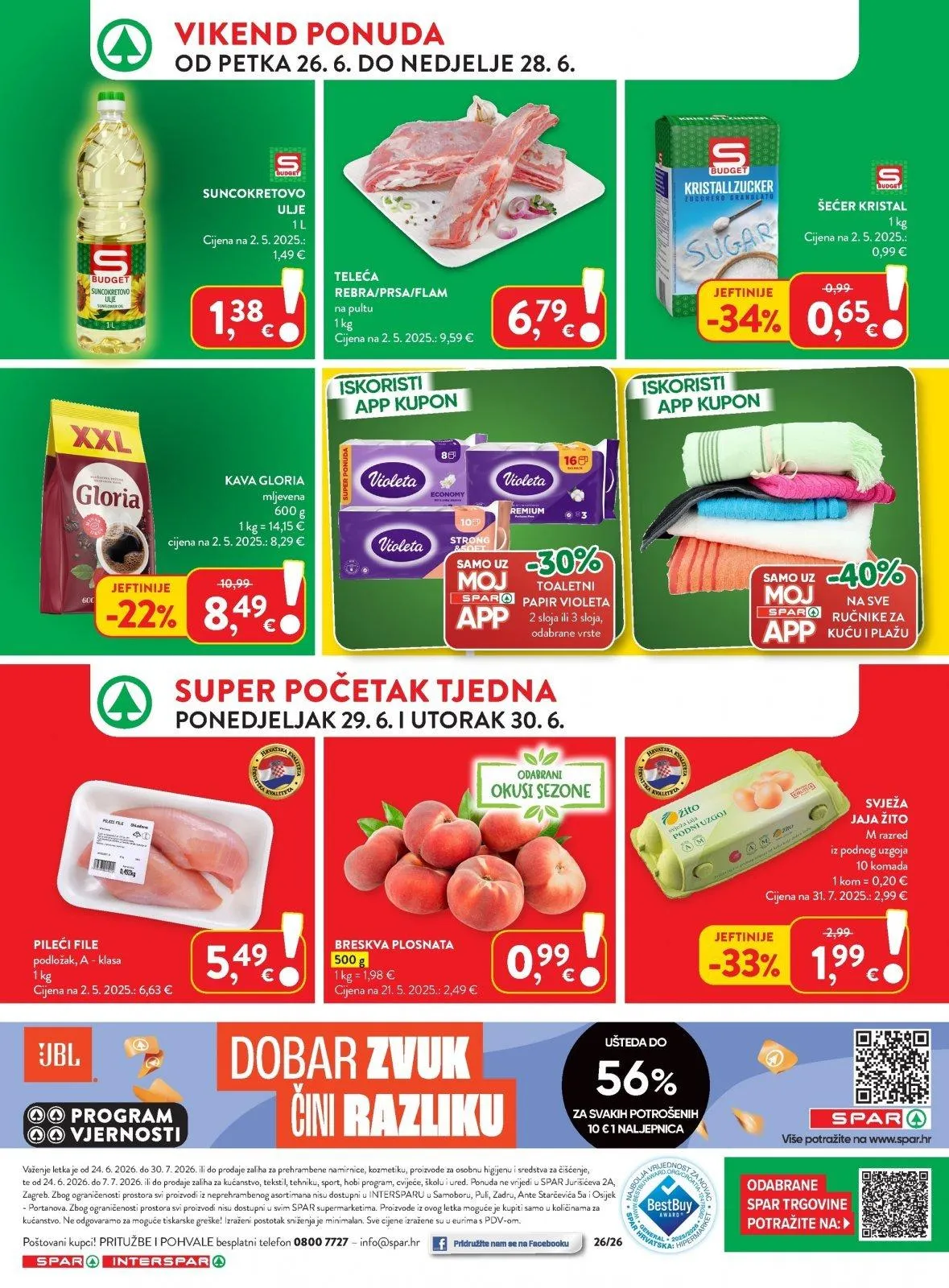 Katalog Interspar katalog do 30.06.2026 od 25. lipnja do 30. lipnja 2026. - Pregled Stranica 36