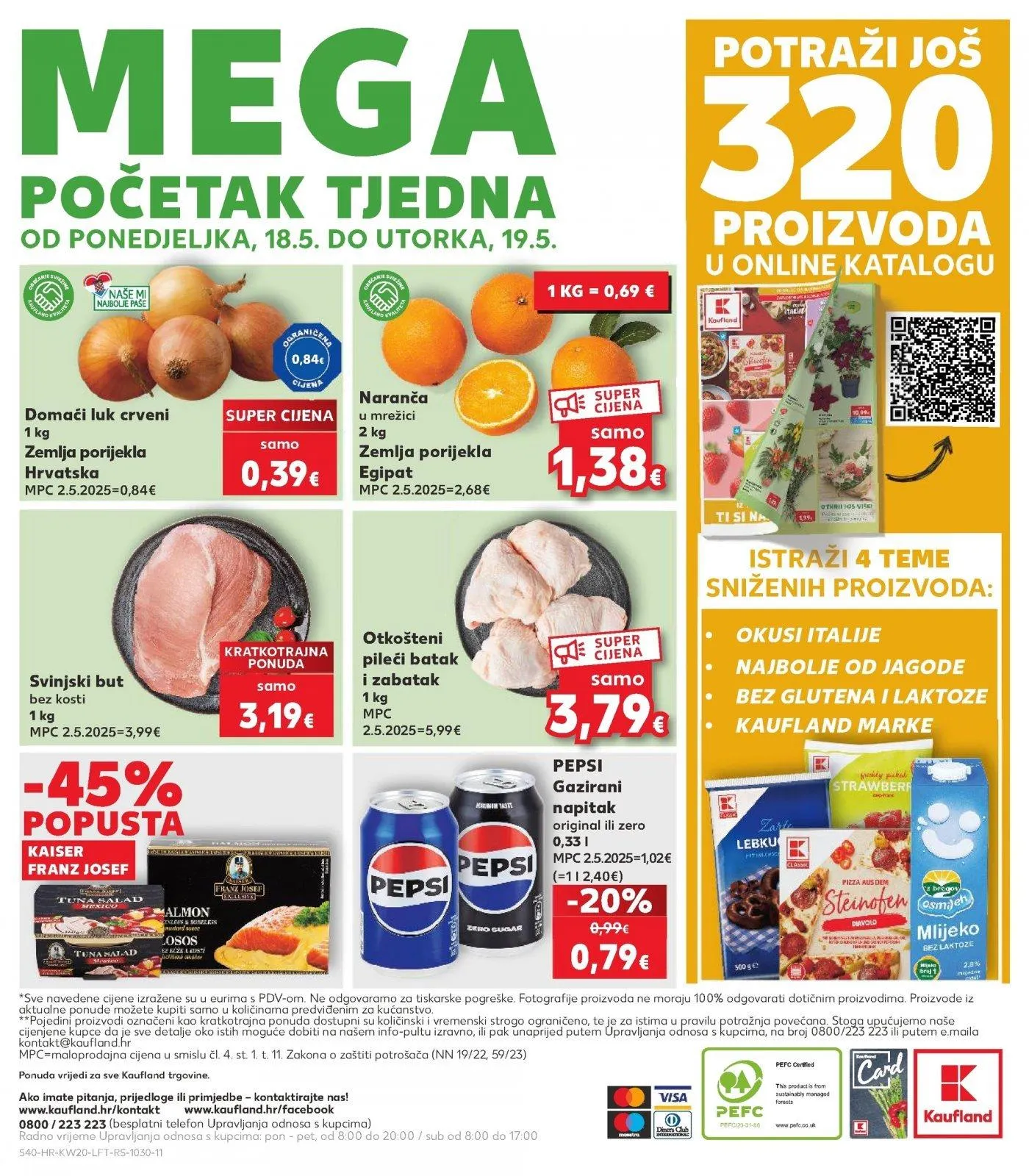 Katalog Kaufland katalog do 19.05.2026 od 13. svibnja do 19. svibnja 2026. - Pregled Stranica 40
