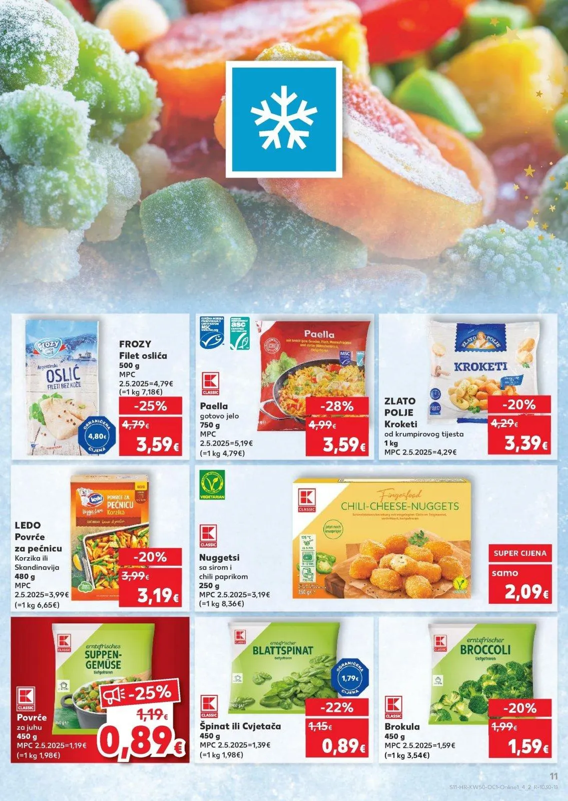 Katalog Kaufland katalog do 16.12.2025 od 10. prosinca do 16. prosinca 2025. - Pregled Stranica 11