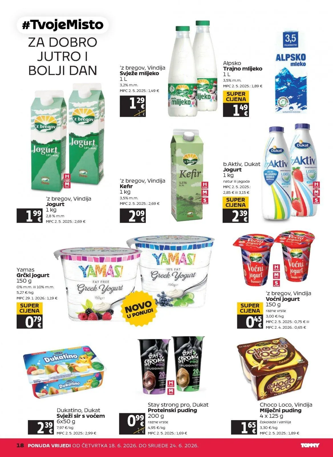 Katalog Tommy katalog do 24.06.2026 od 18. lipnja do 24. lipnja 2026. - Pregled Stranica 18