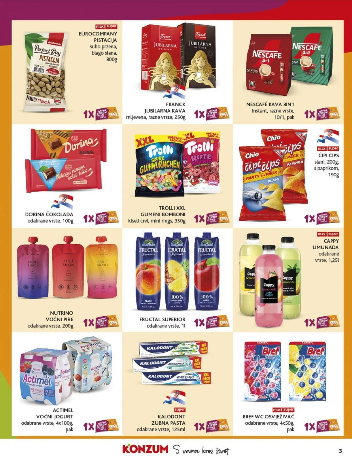 Katalog Konzum katalog do 28.10.2025 od 28. listopada do 28. listopada 2025. - Pregled Stranica 3