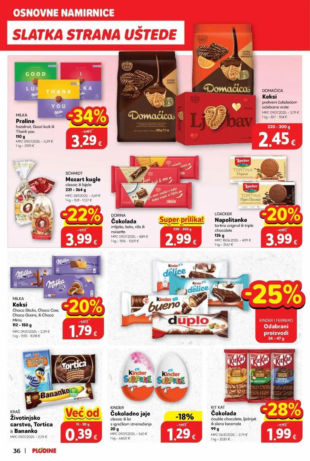Katalog Plodine katalog do 17.02.2026 od 12. veljače do 17. veljače 2026. - Pregled Stranica 36