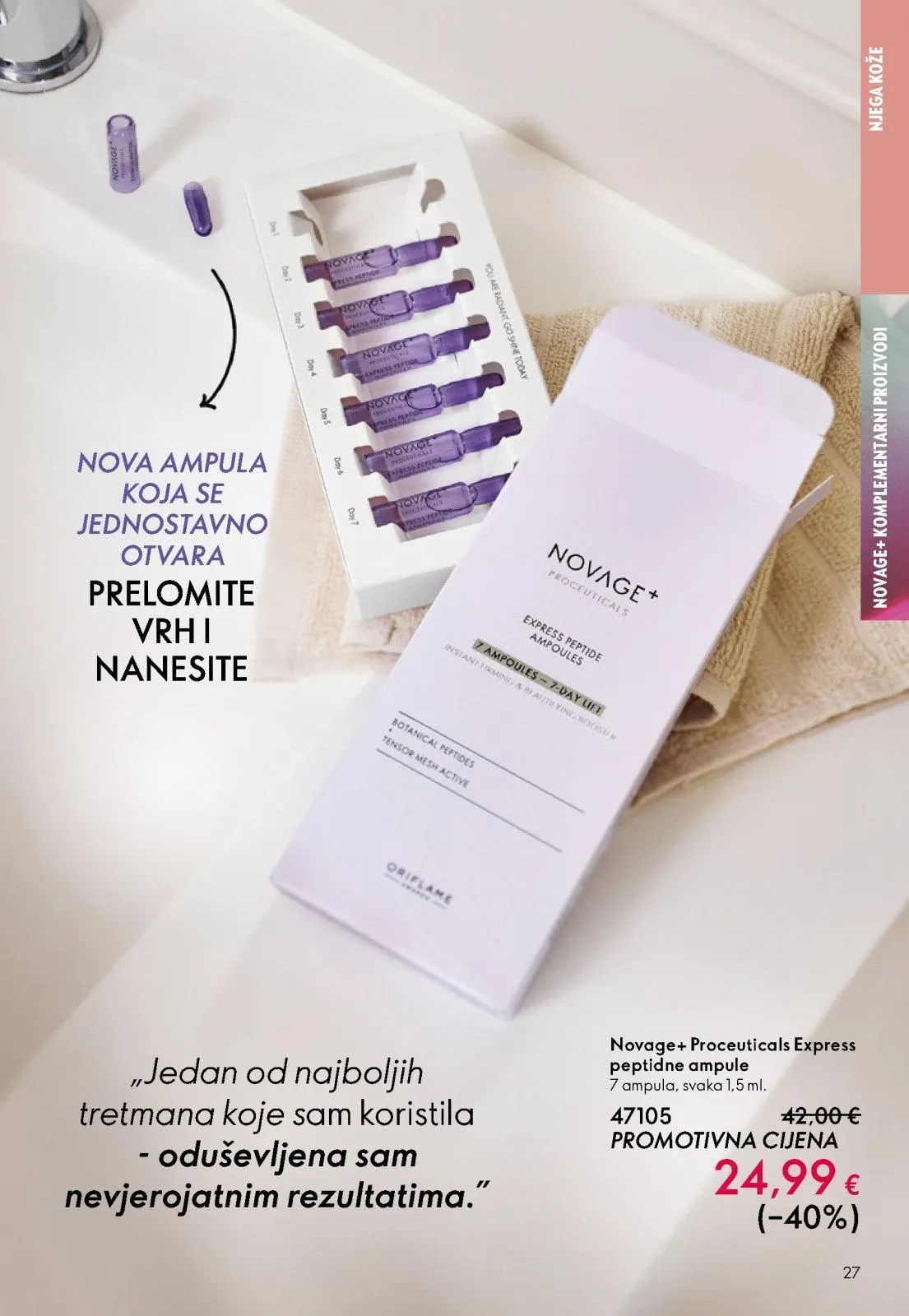 Katalog Oriflame katalog do 21.04.2026 od 2. travnja do 21. travnja 2026. - Pregled Stranica 27