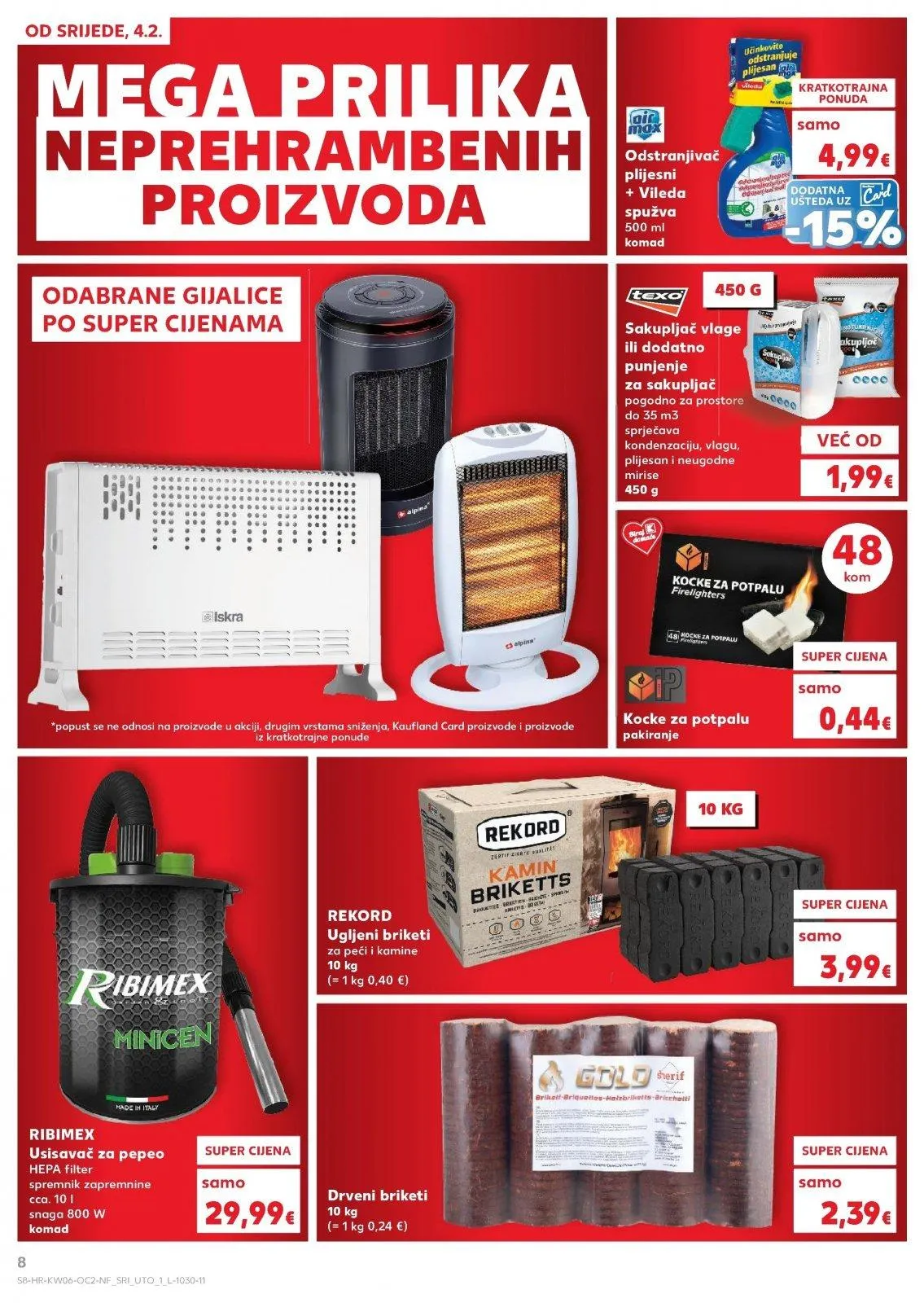 Katalog Kaufland katalog do 10.02.2026 od 4. veljače do 10. veljače 2026. - Pregled Stranica 8