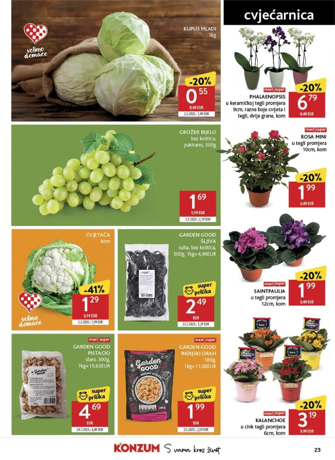 Katalog Konzum katalog do 16.06.2026 od 10. lipnja do 16. lipnja 2026. - Pregled Stranica 23