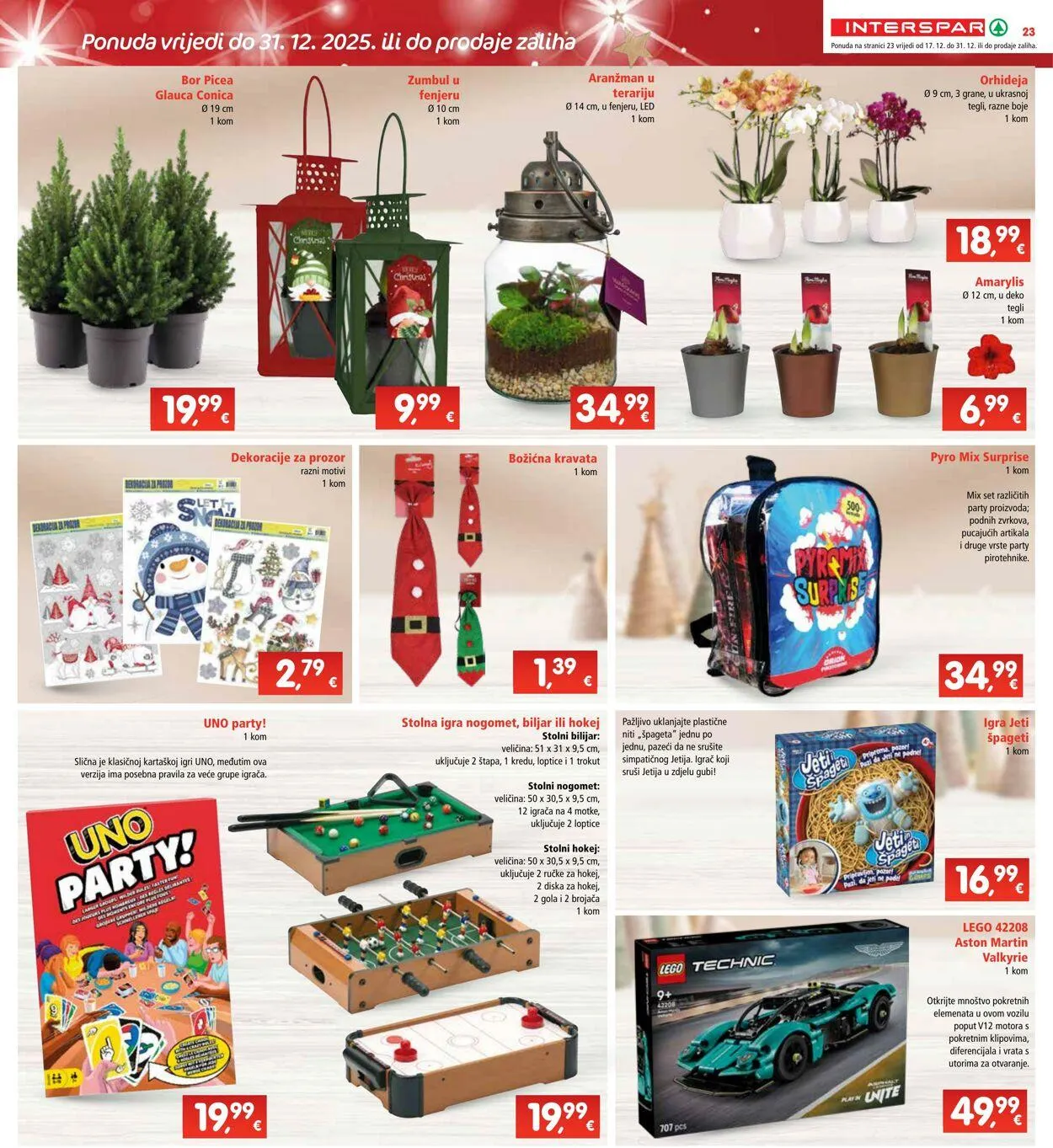 Katalog Spar od 17. prosinca do 23. prosinca 2025. - Pregled Stranica 26