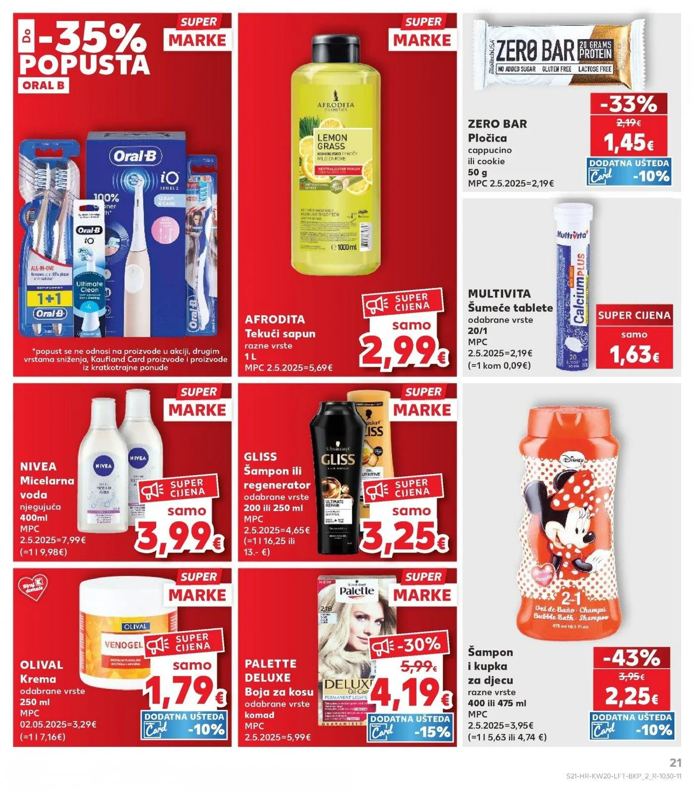 Katalog Kaufland katalog do 19.05.2026 od 13. svibnja do 19. svibnja 2026. - Pregled Stranica 21