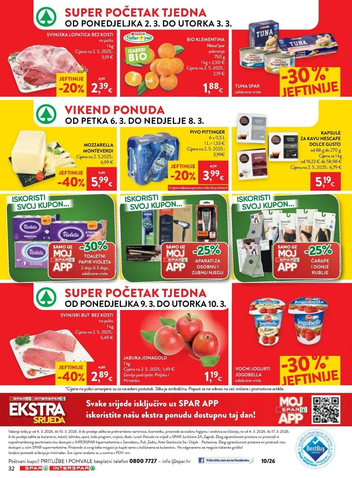 Katalog Spar katalog do 10.03.2026 od 5. ožujka do 10. ožujka 2026. - Pregled Stranica 40