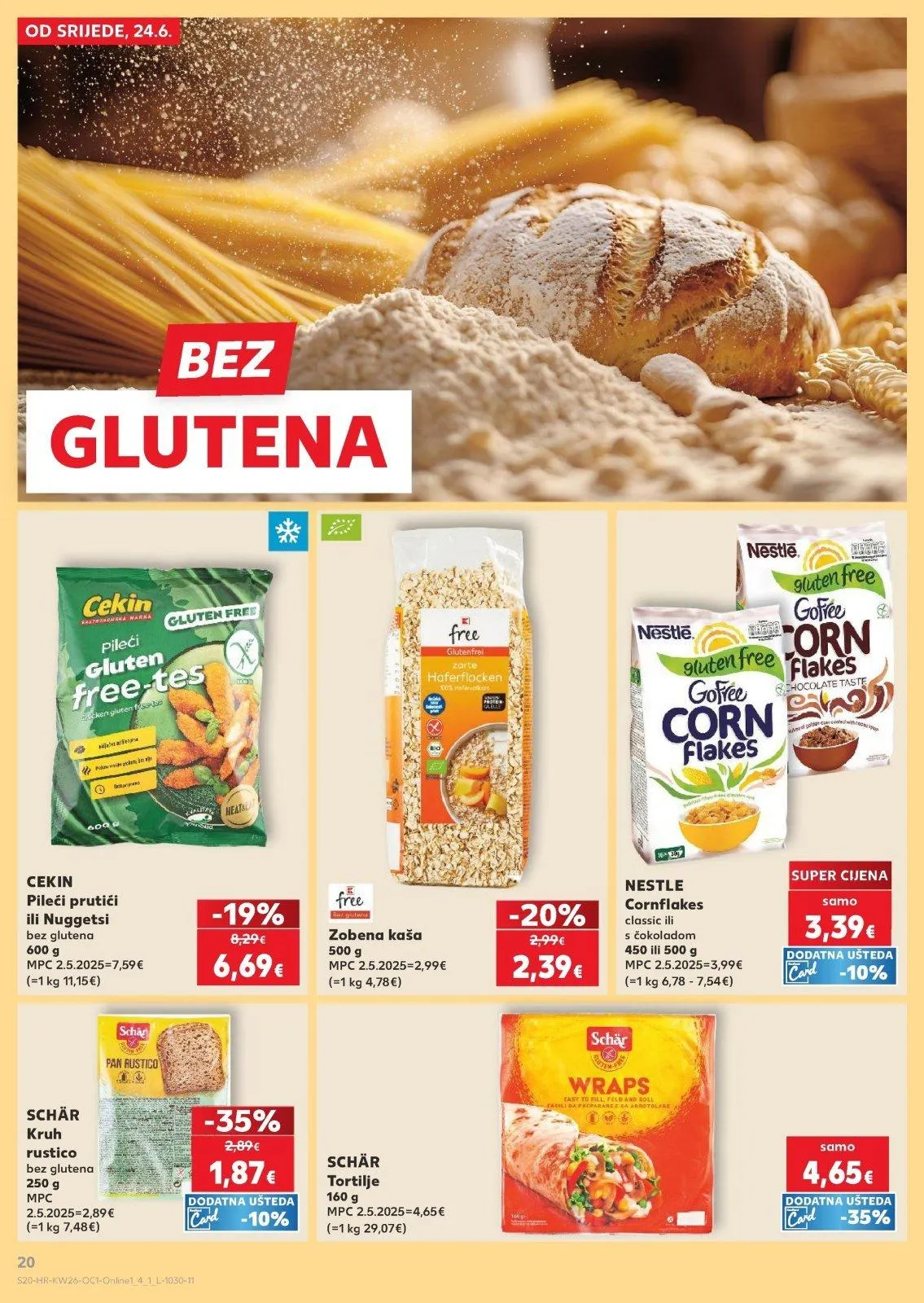 Katalog Kaufland katalog do 30.06.2026 od 25. lipnja do 30. lipnja 2026. - Pregled Stranica 20