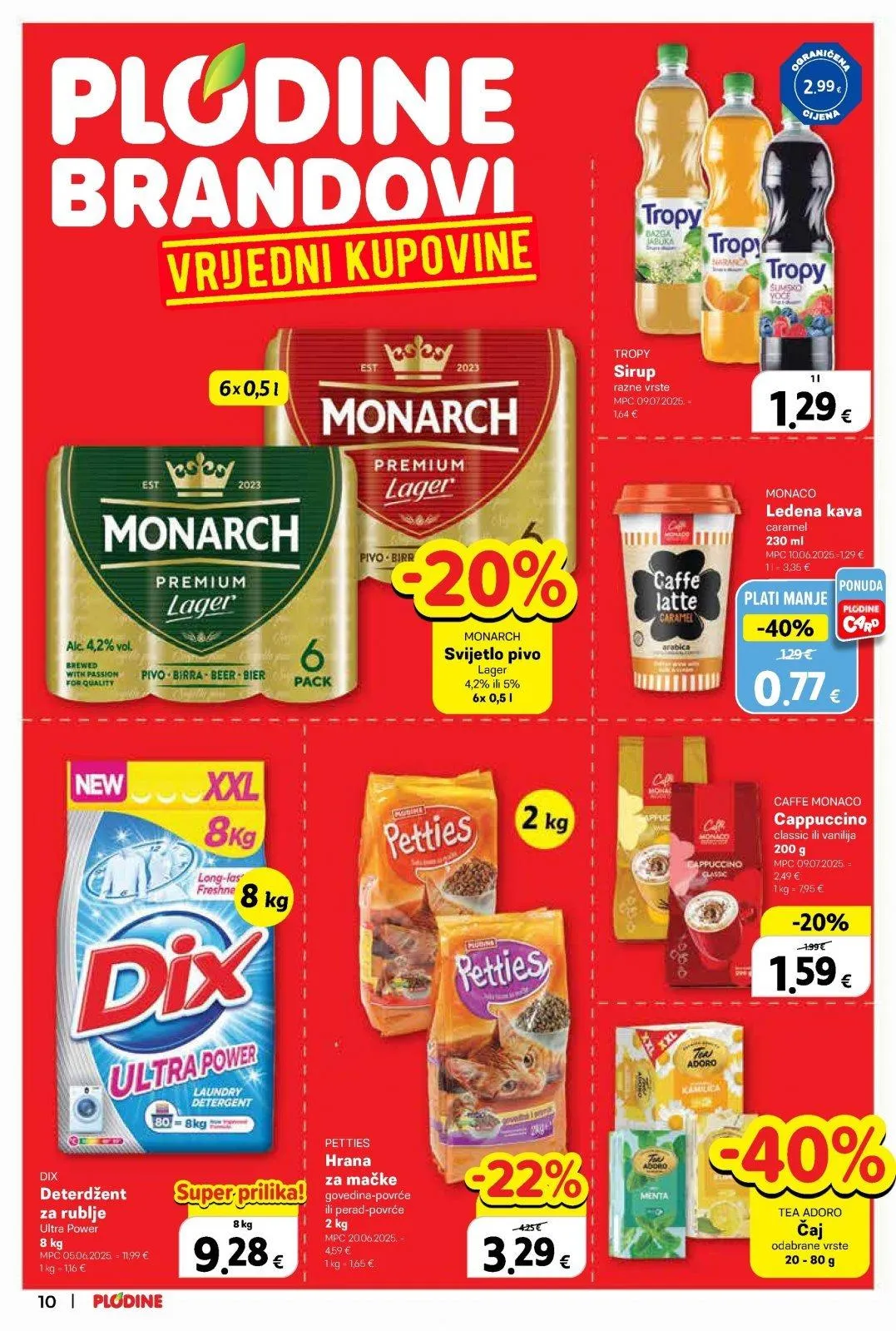 Katalog Plodine katalog do 10.02.2026 od 5. veljače do 10. veljače 2026. - Pregled Stranica 10