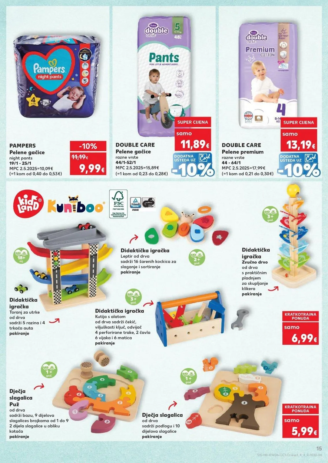 Katalog Kaufland katalog do 10.02.2026 od 4. veljače do 10. veljače 2026. - Pregled Stranica 15
