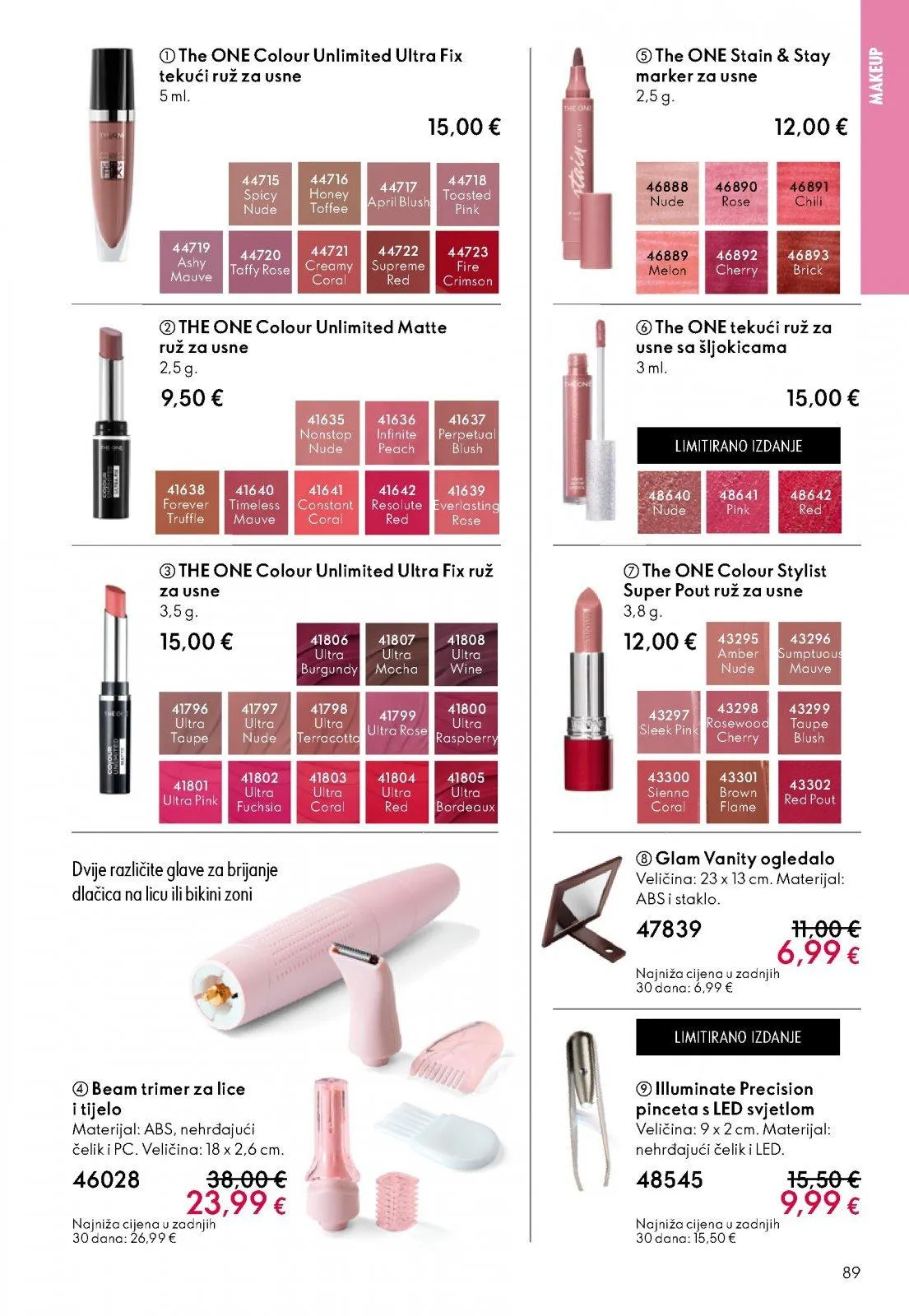 Katalog Oriflame katalog do 02.06.2026 od 13. svibnja do 2. lipnja 2026. - Pregled Stranica 89