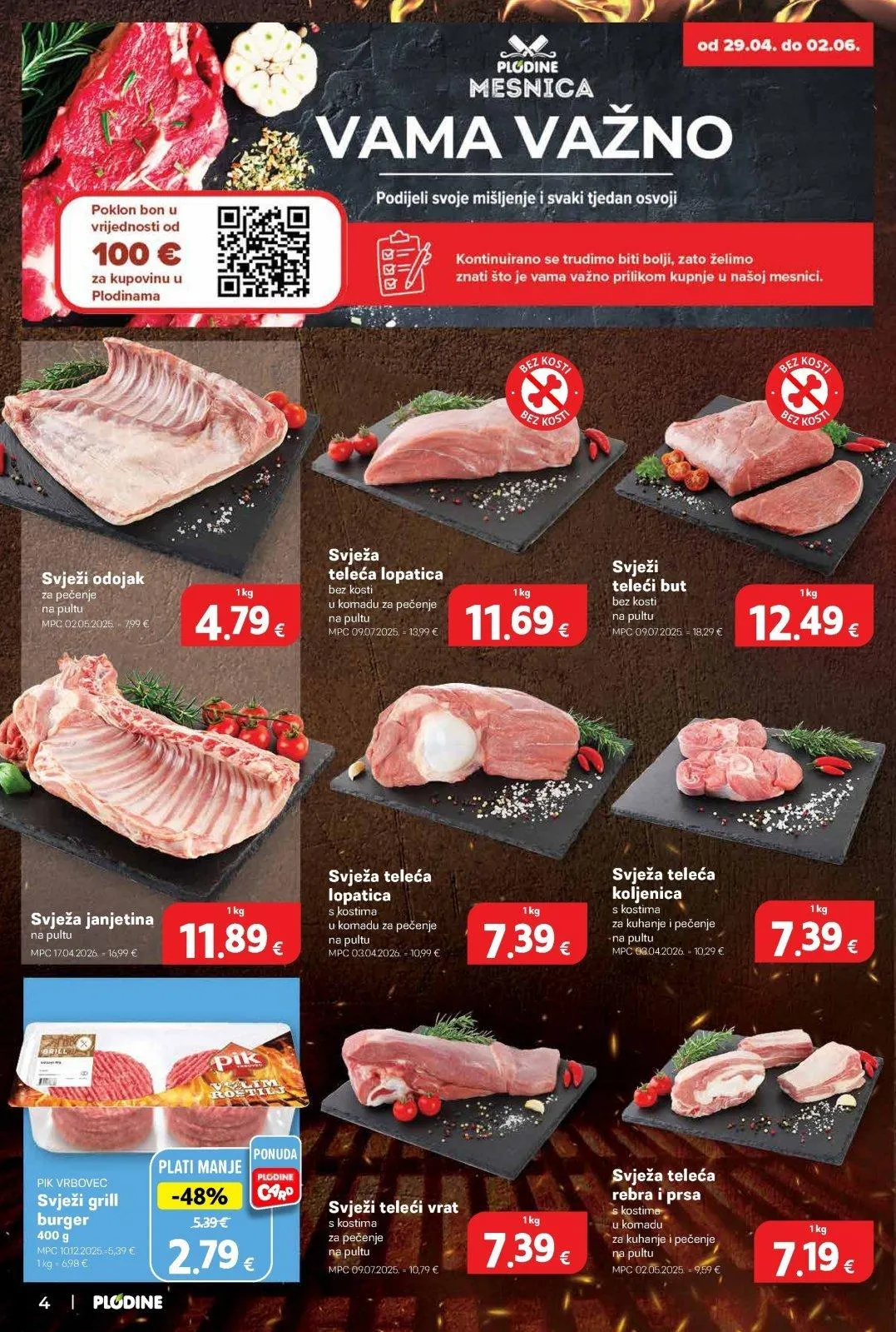 Katalog Plodine katalog do 05.05.2026 od 29. travnja do 5. svibnja 2026. - Pregled Stranica 4