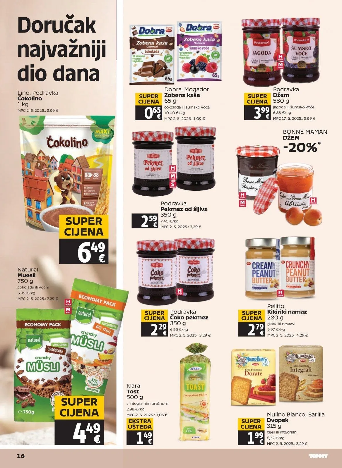 Katalog Tommy katalog do 03.06.2026 od 28. svibnja do 3. lipnja 2026. - Pregled Stranica 16