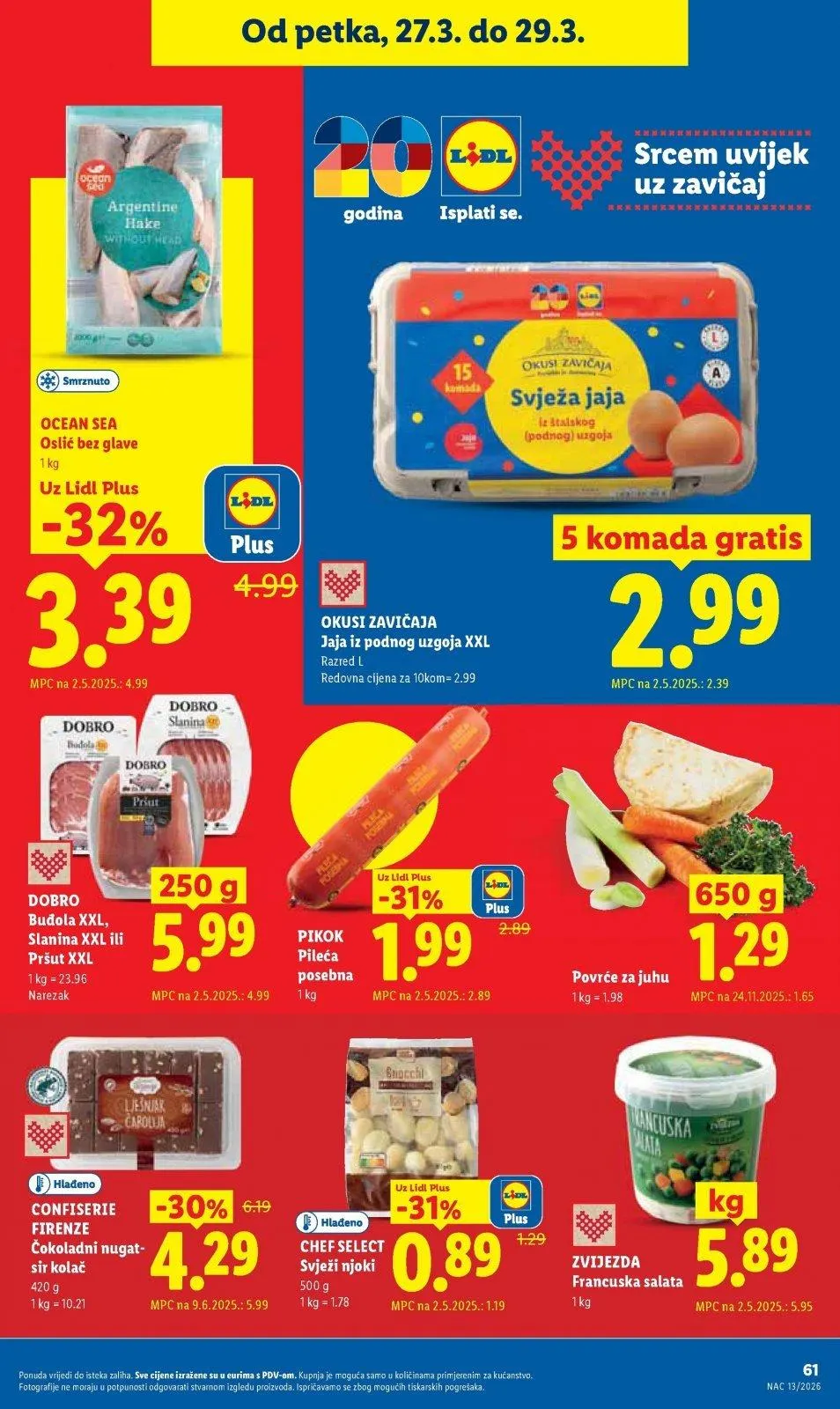 Katalog Lidl katalog do 29.03.2026 od 19. ožujka do 29. ožujka 2026. - Pregled Stranica 61