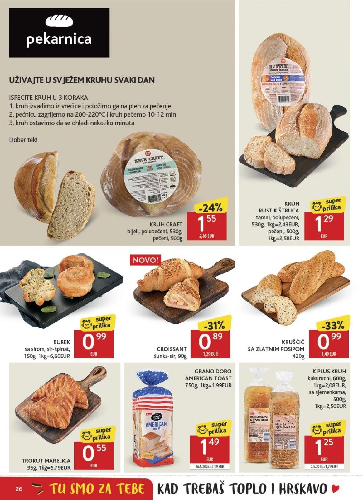 Katalog Konzum katalog do 24.03.2026 od 19. ožujka do 24. ožujka 2026. - Pregled Stranica 26